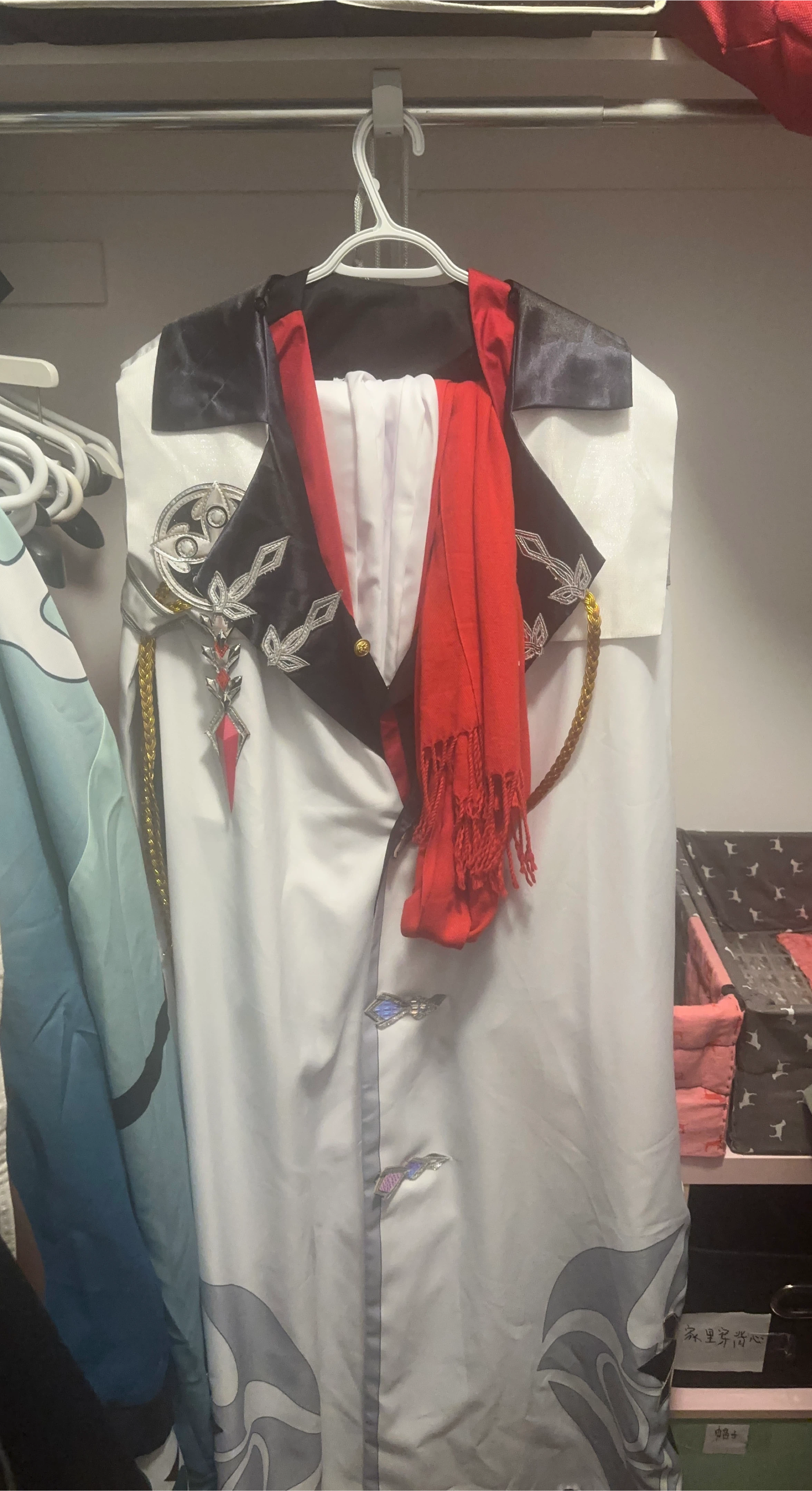 Costume Set with Red Scarf