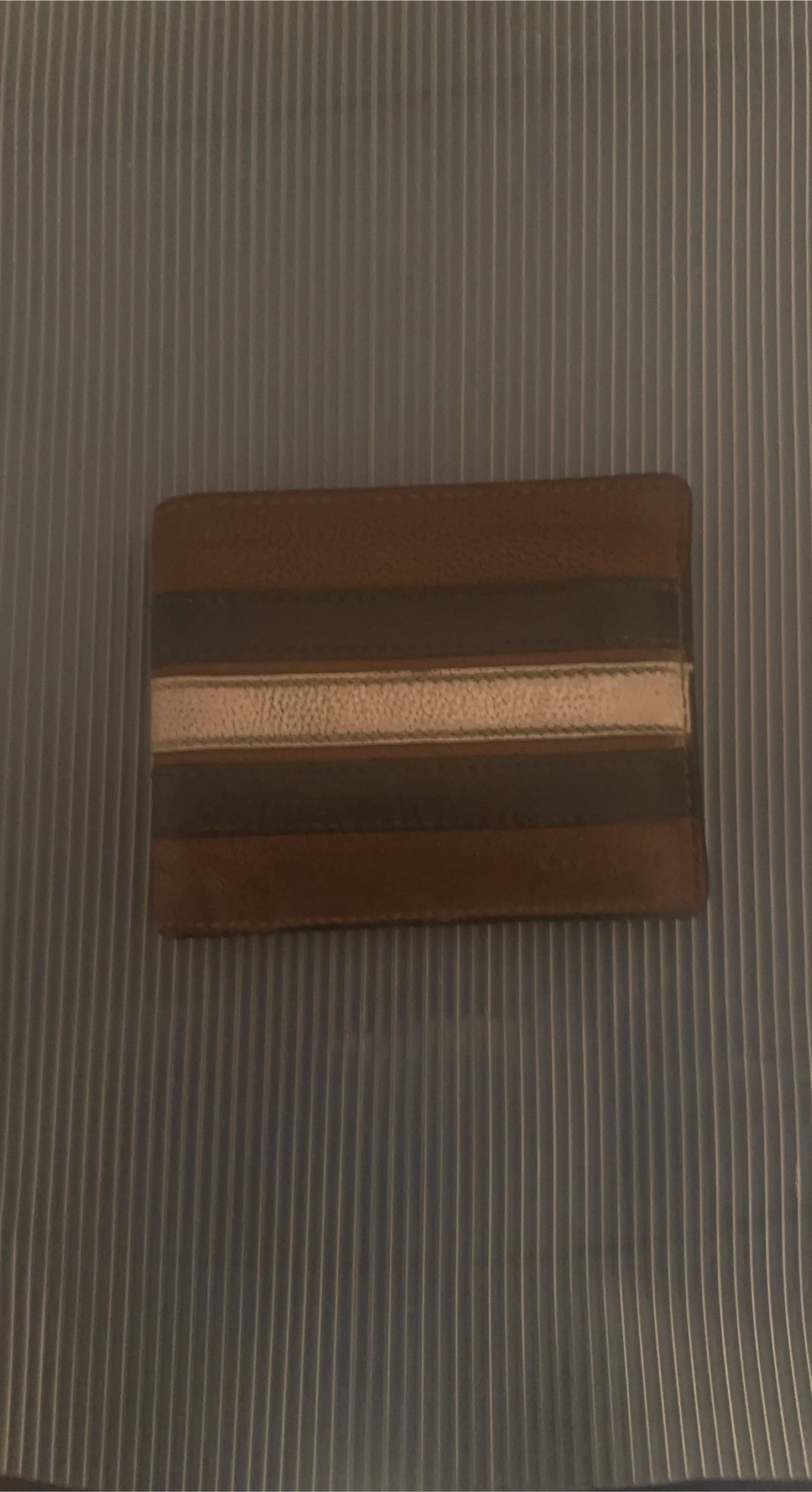 Brown Leather Bifold Wallet