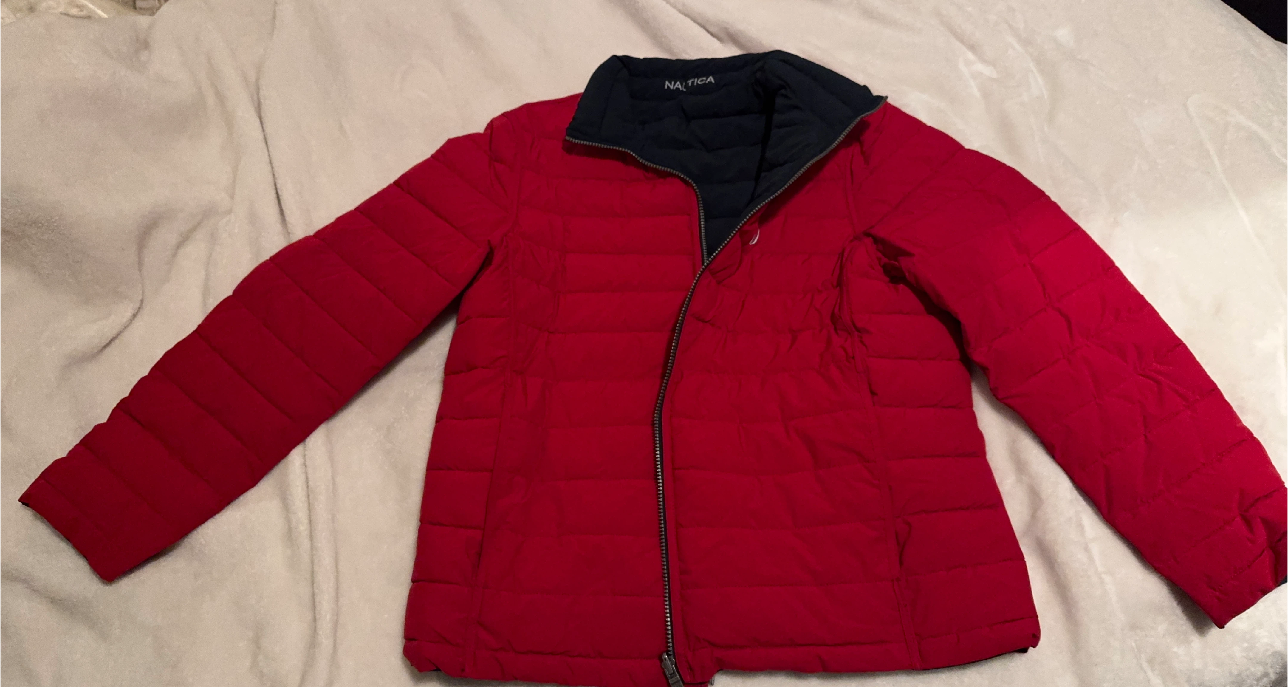 Nautica Jacket - Red/Navy Reversible