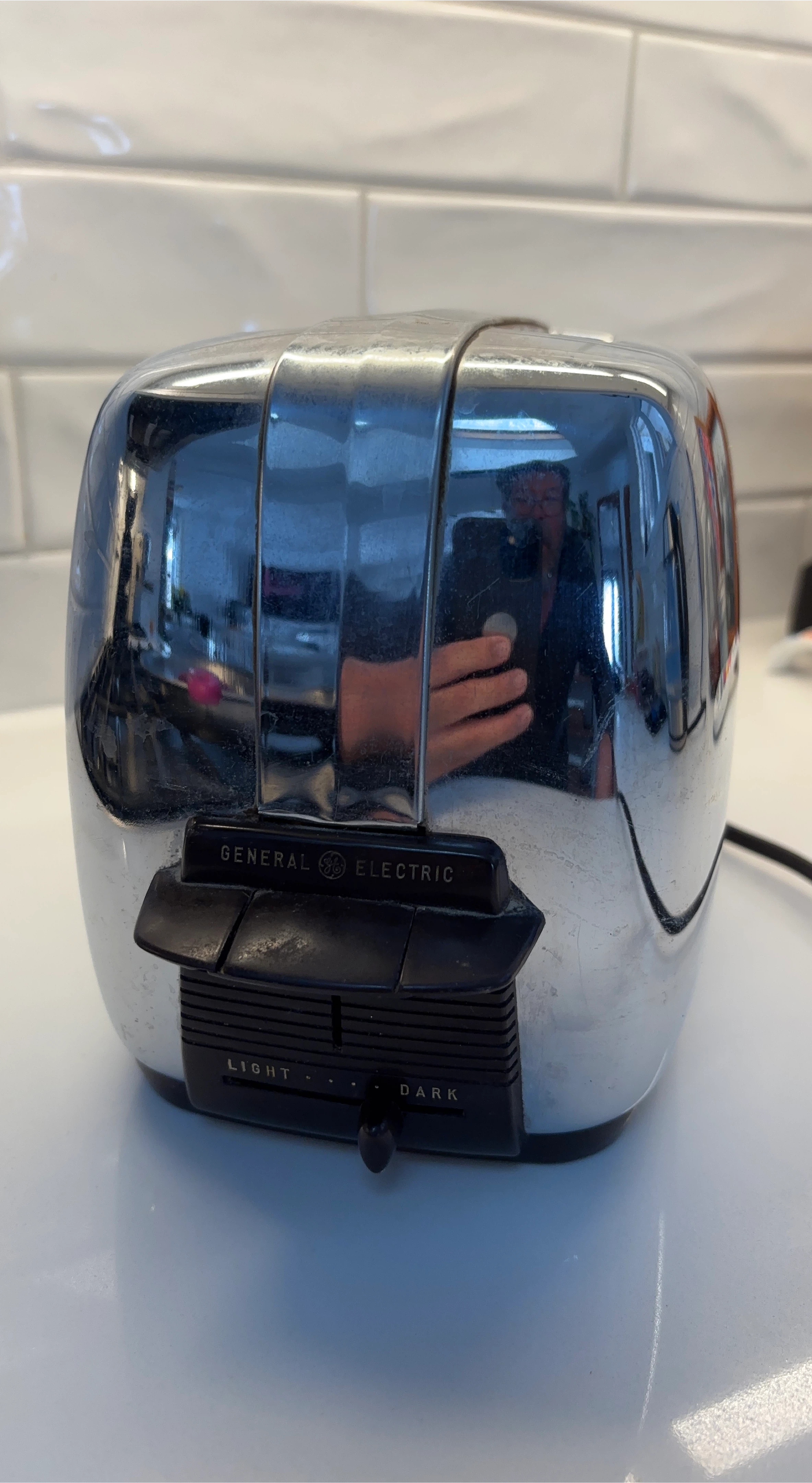 Vintage General Electric Chrome Toaster