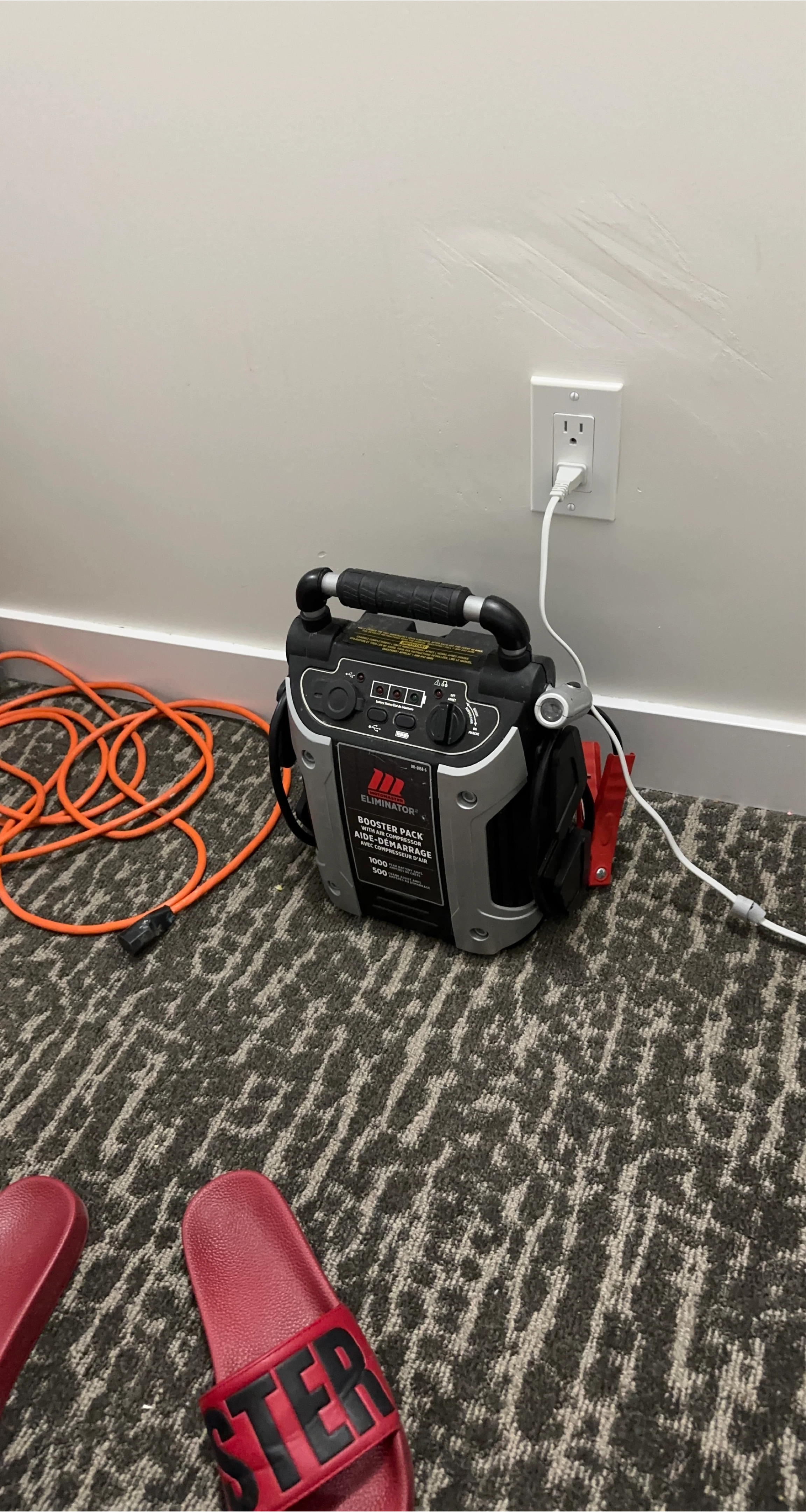 Eliminator Booster Pack with Air Compressor