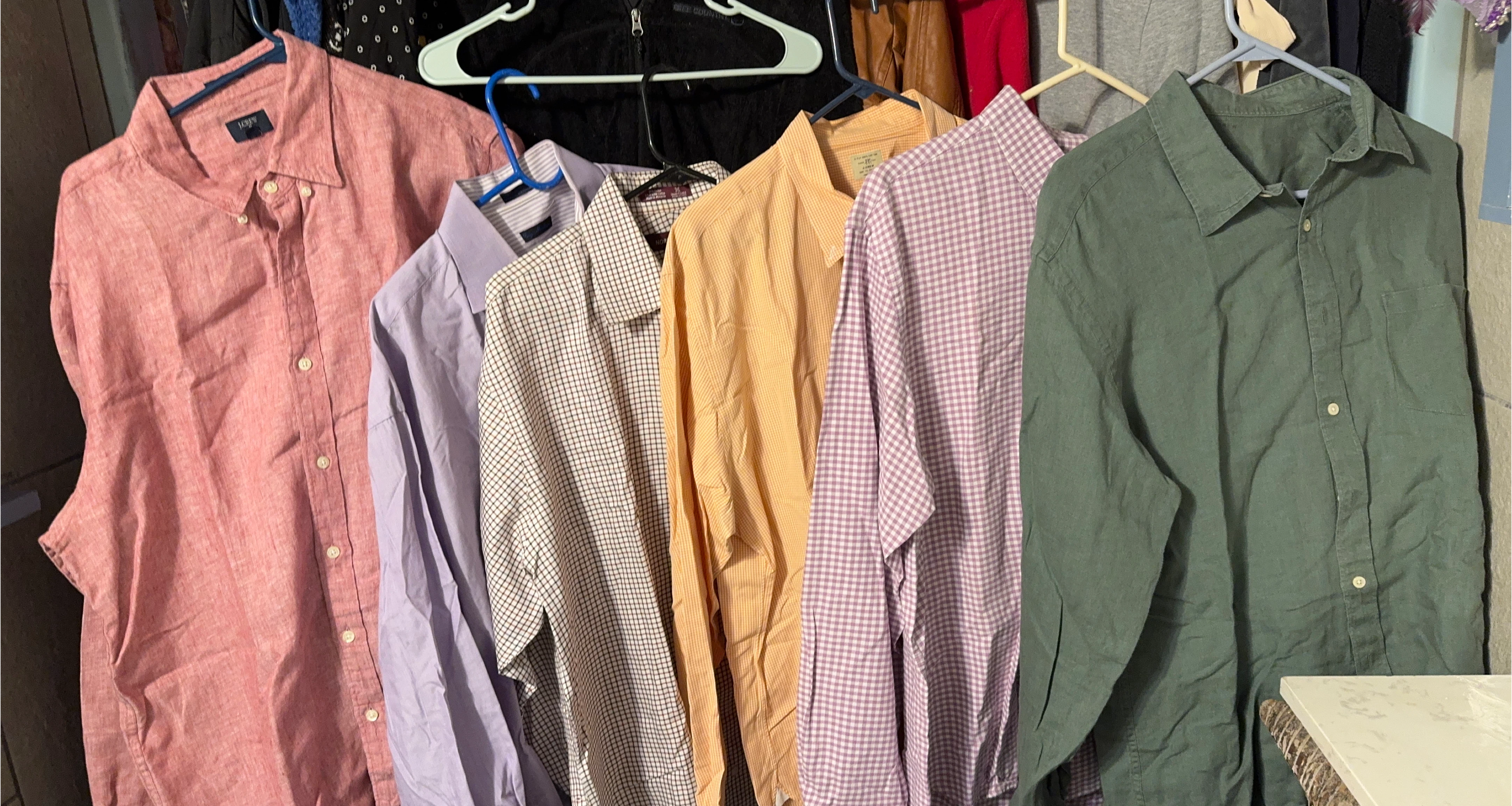 J.Crew, Old Navy, Nordstrom, Enzo Mercante Men's Dress Shirts