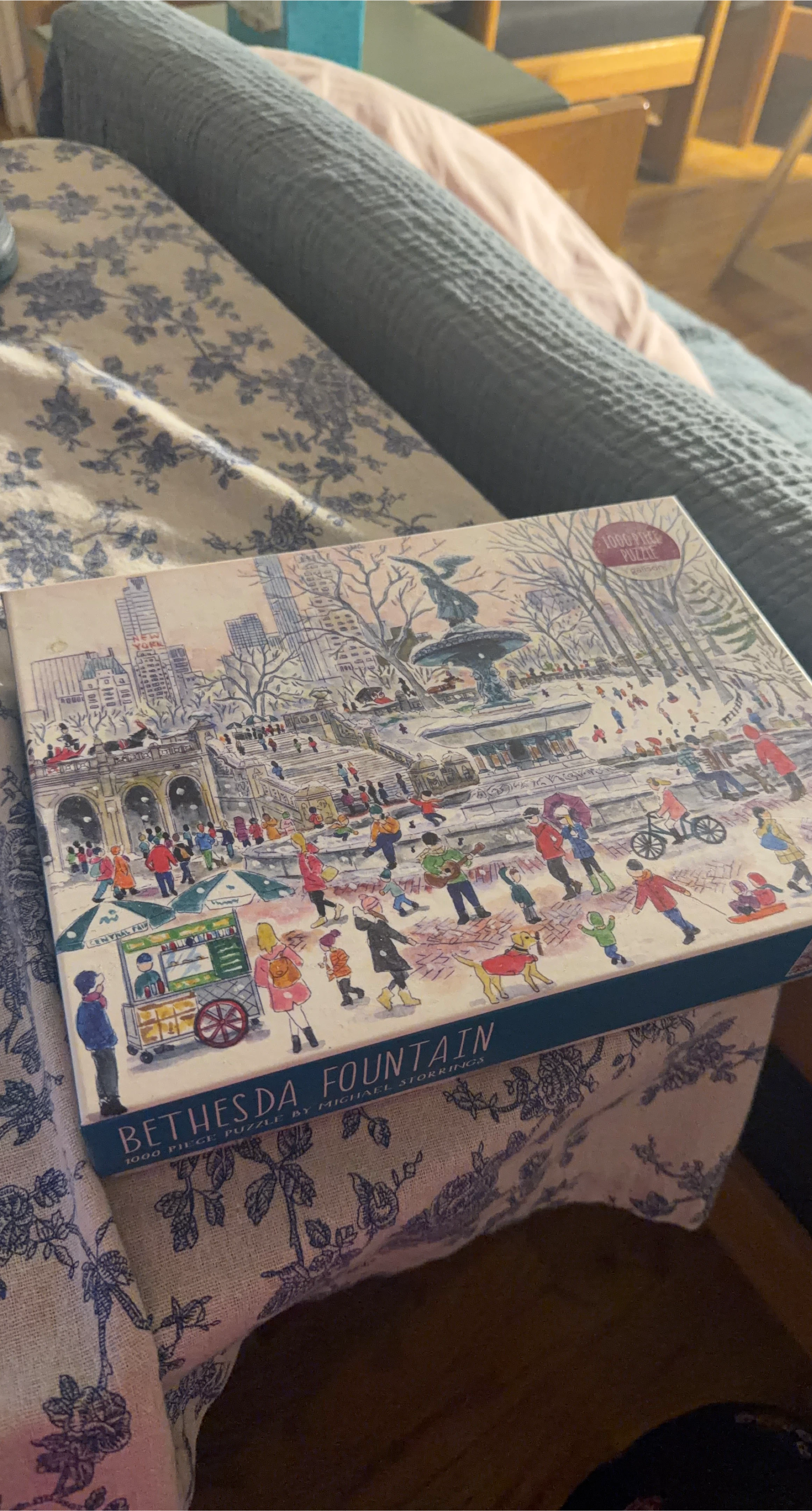 Bethesda Fountain 1000 Piece Jigsaw Puzzle