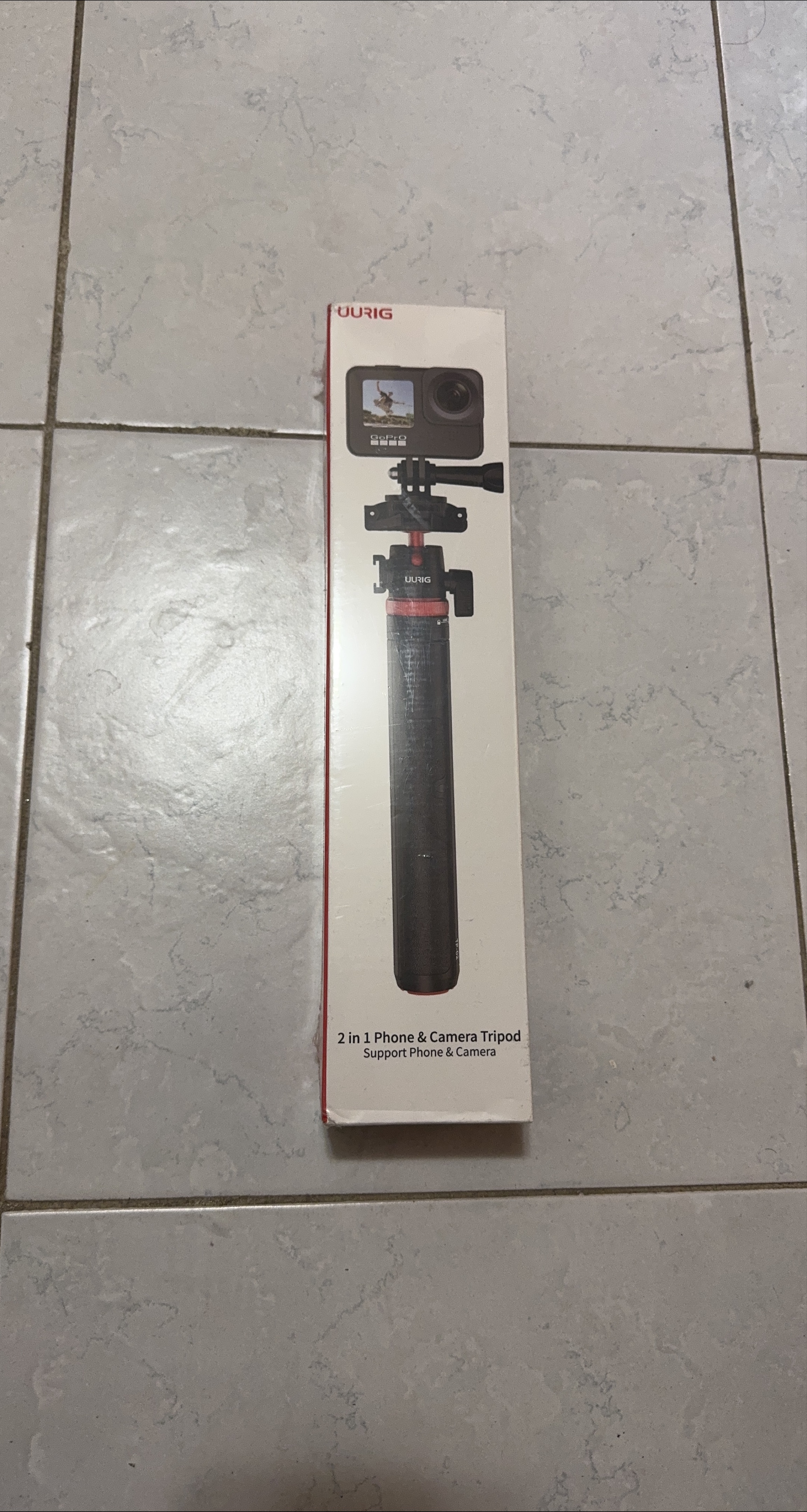 UURIG 2-in-1 Phone & Camera Tripod