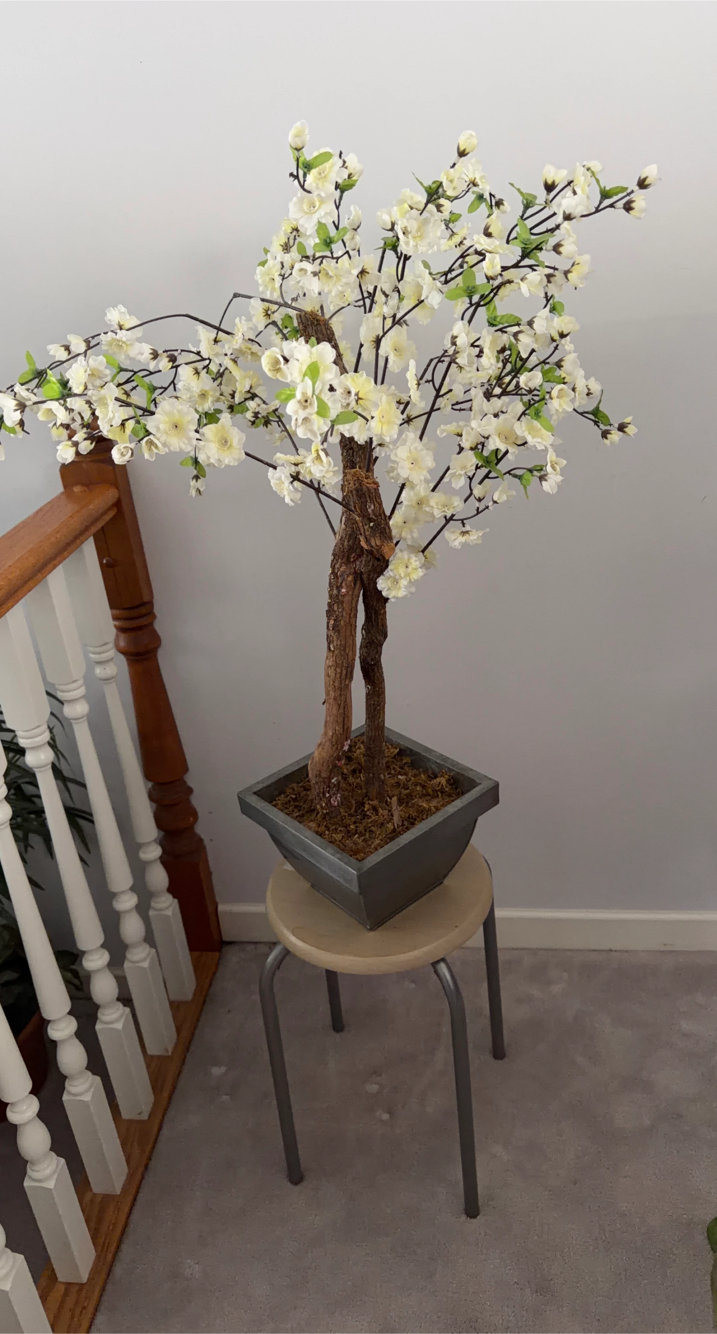 Artificial Cherry Blossom Tree in Pot