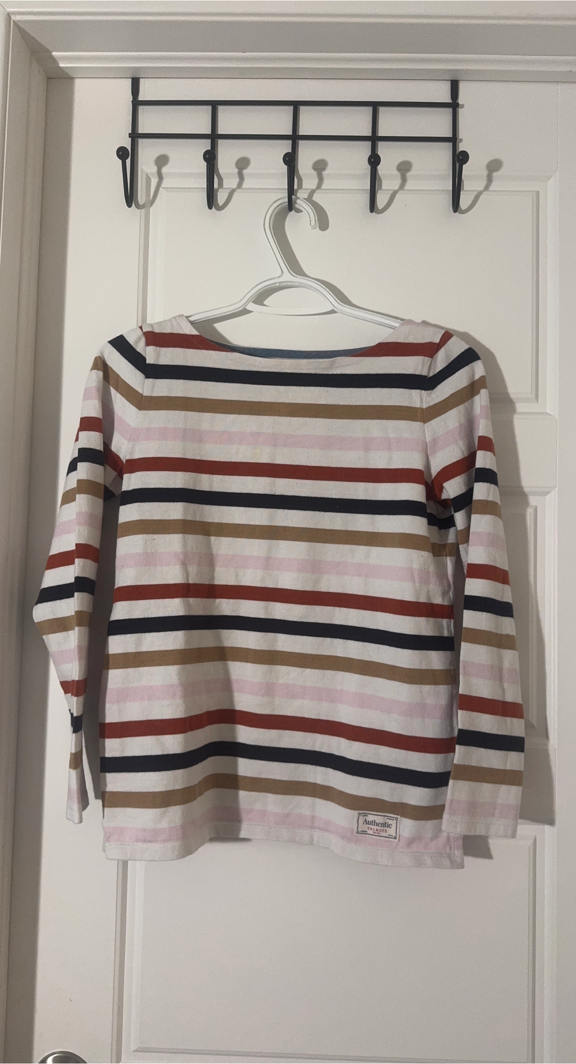 Talbots Striped Long Sleeve Top