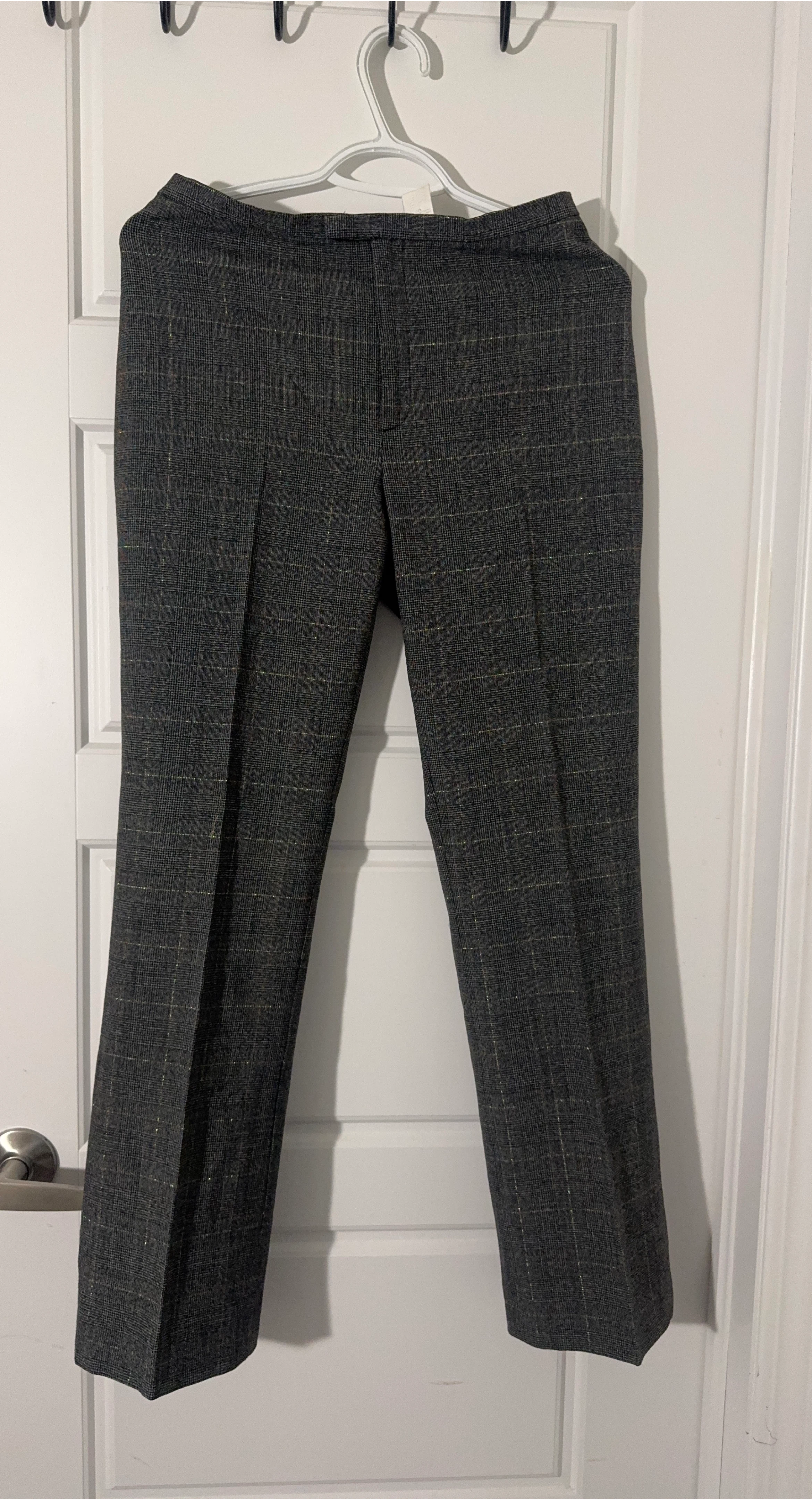 Women's Plaid Dress Pants