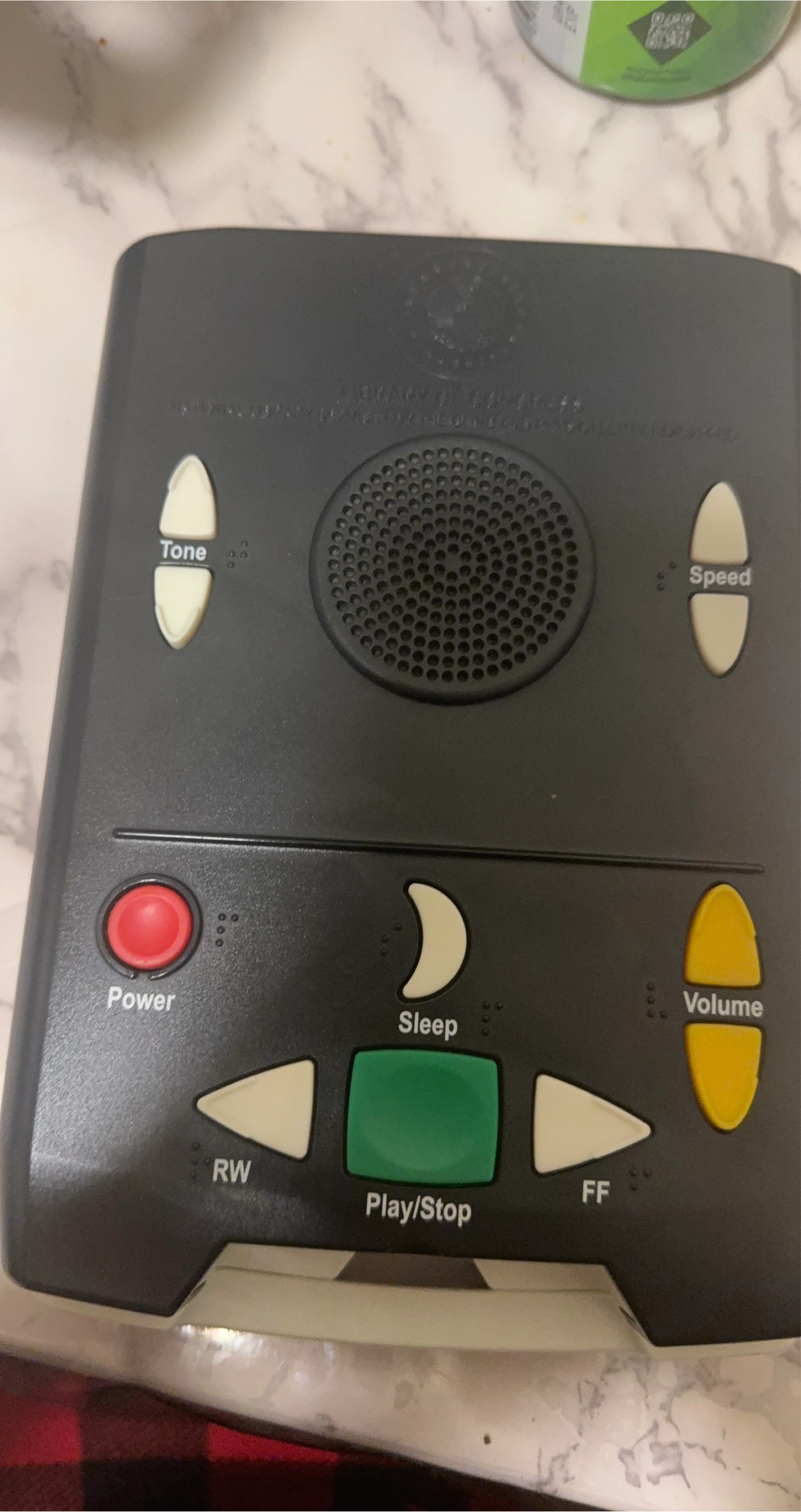 Talking Book Player