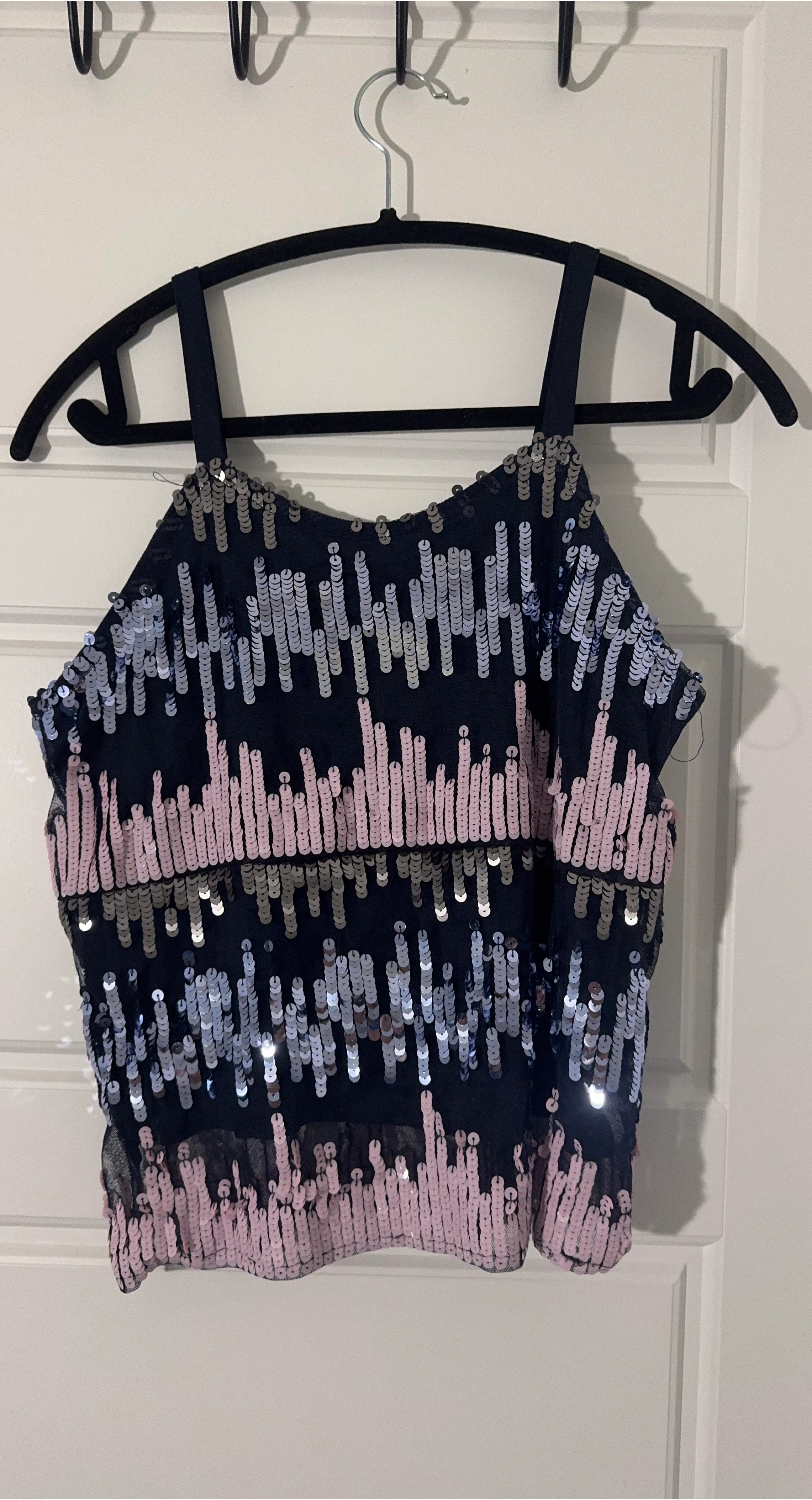 Sparkly Sequin Camisole Top