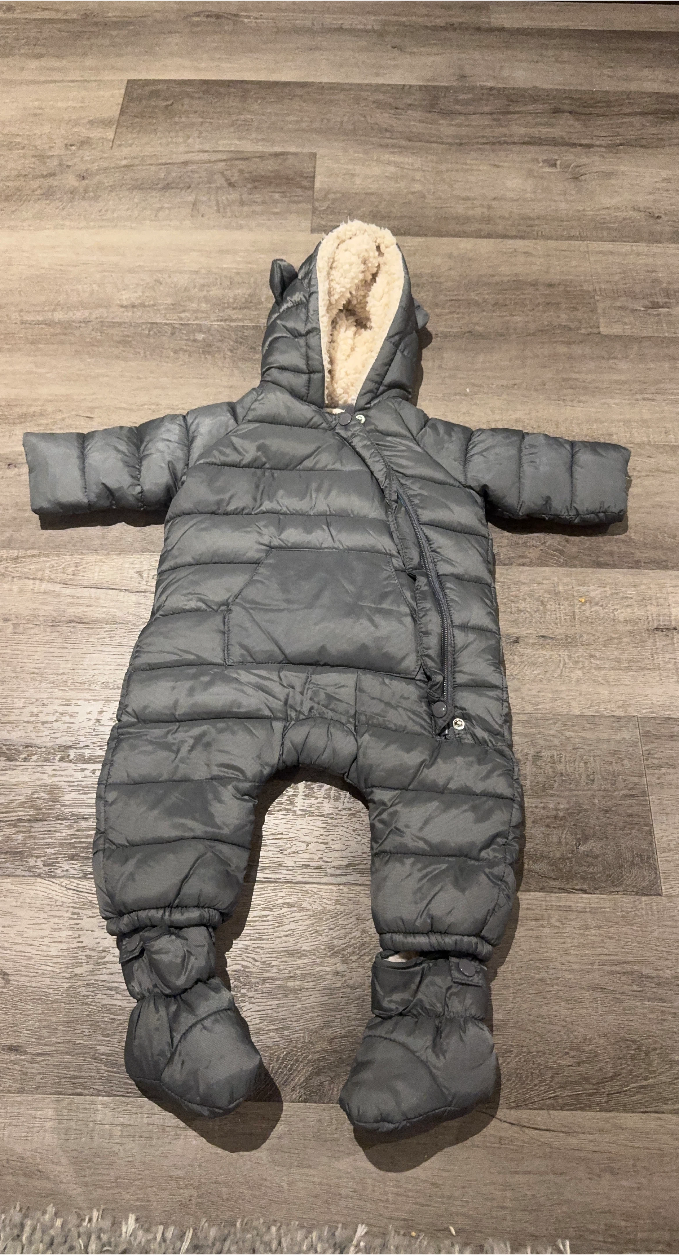Baby Snowsuit with Booties