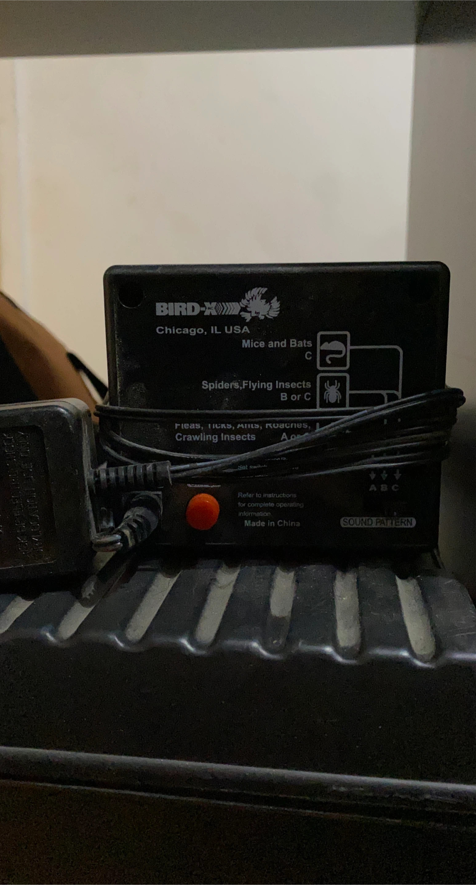 Bird-X Ultrasonic Pest Repeller for Mice, Bats, Insects