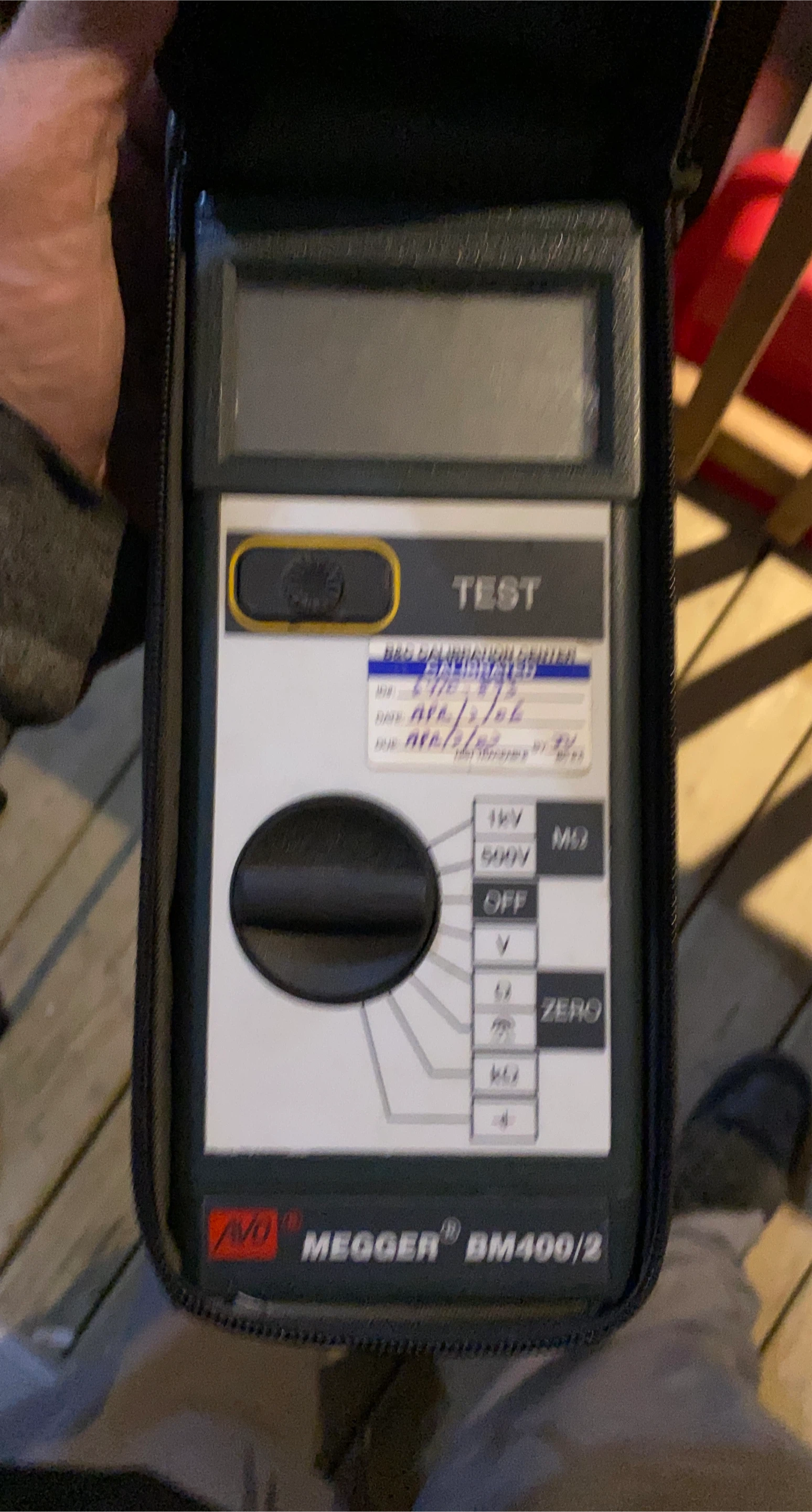 Megger BM400/2 Insulation Tester