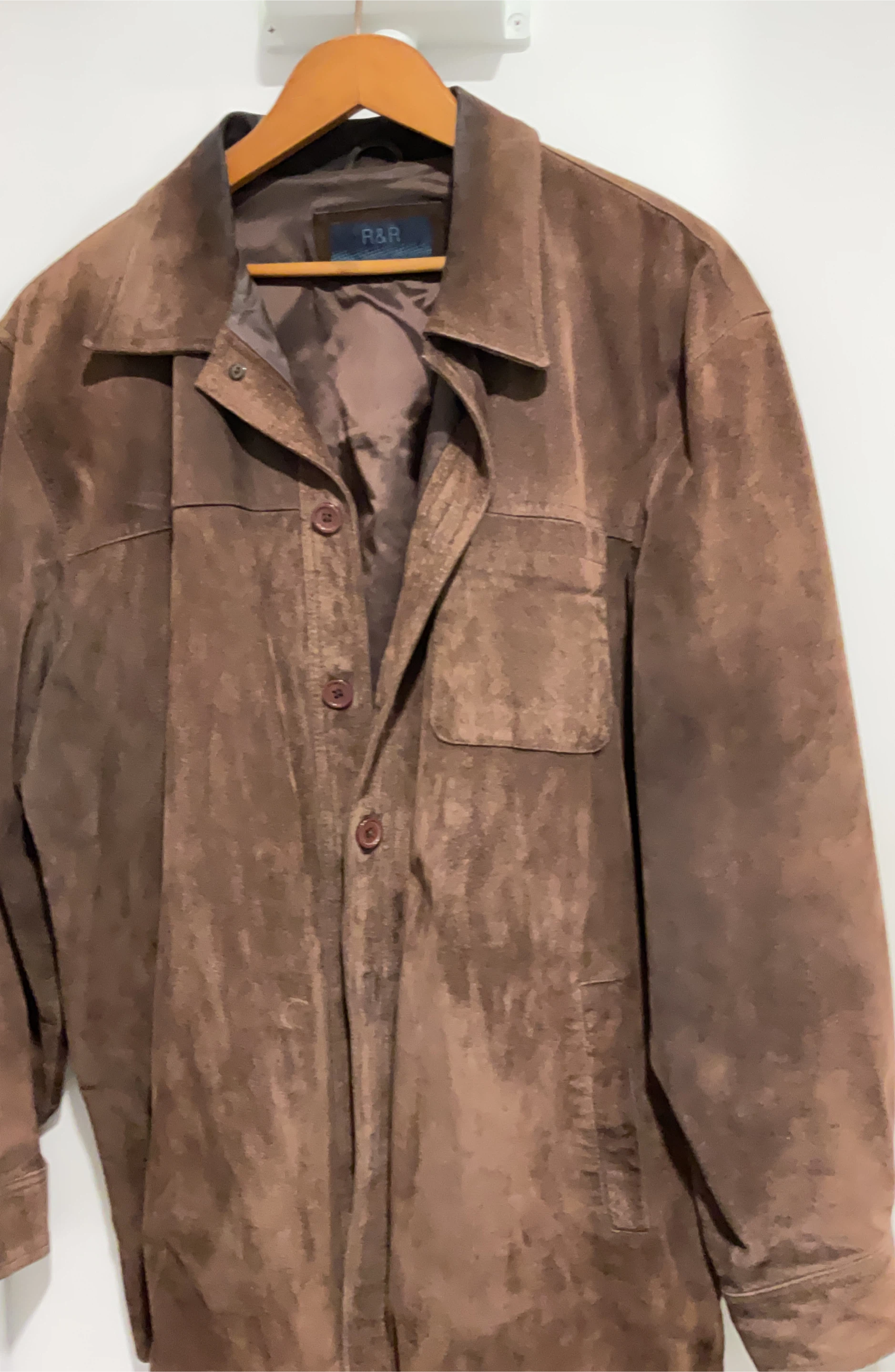 R&R Brown Suede Jacket