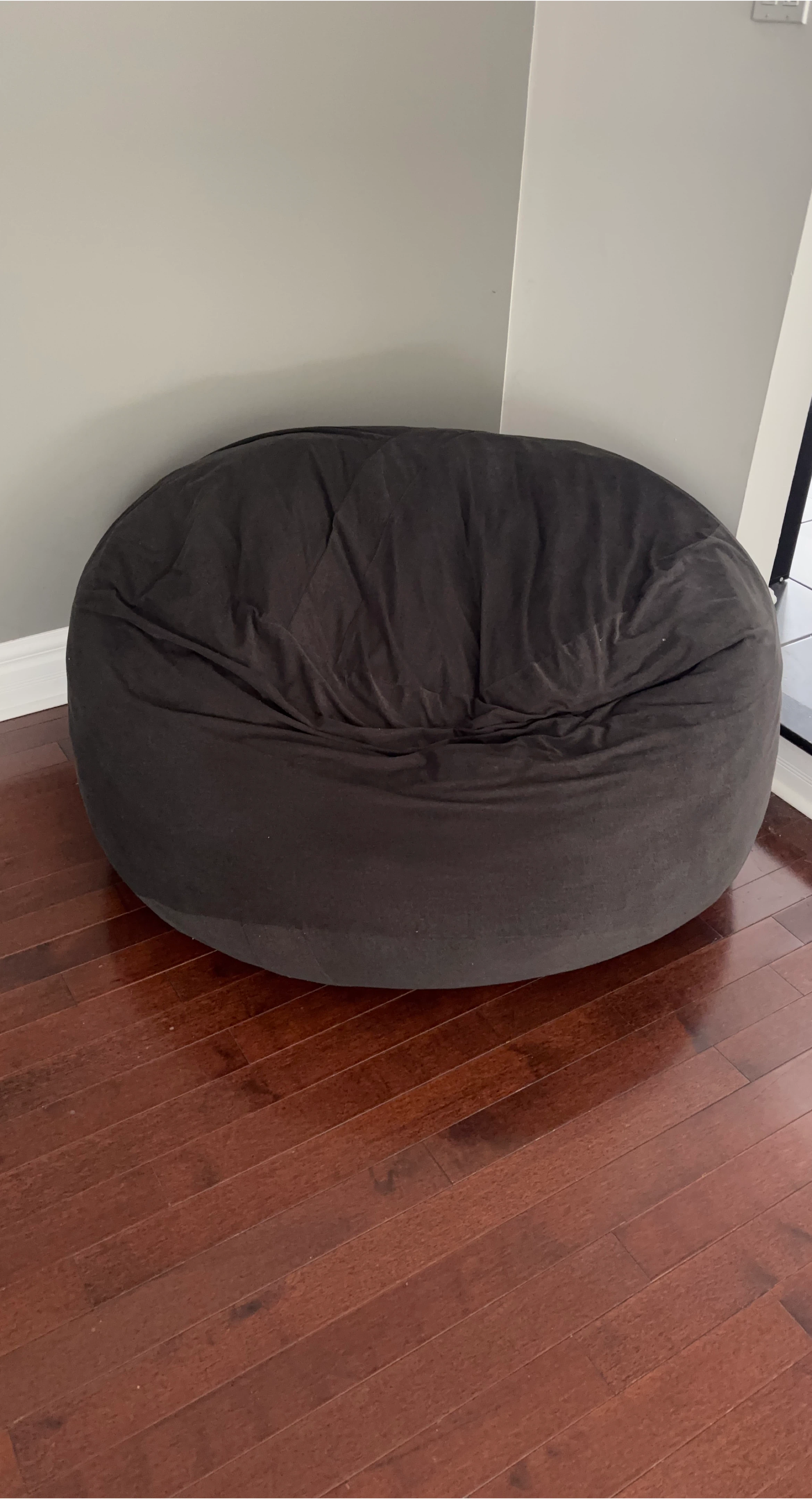 Dark Grey Bean Bag Chair