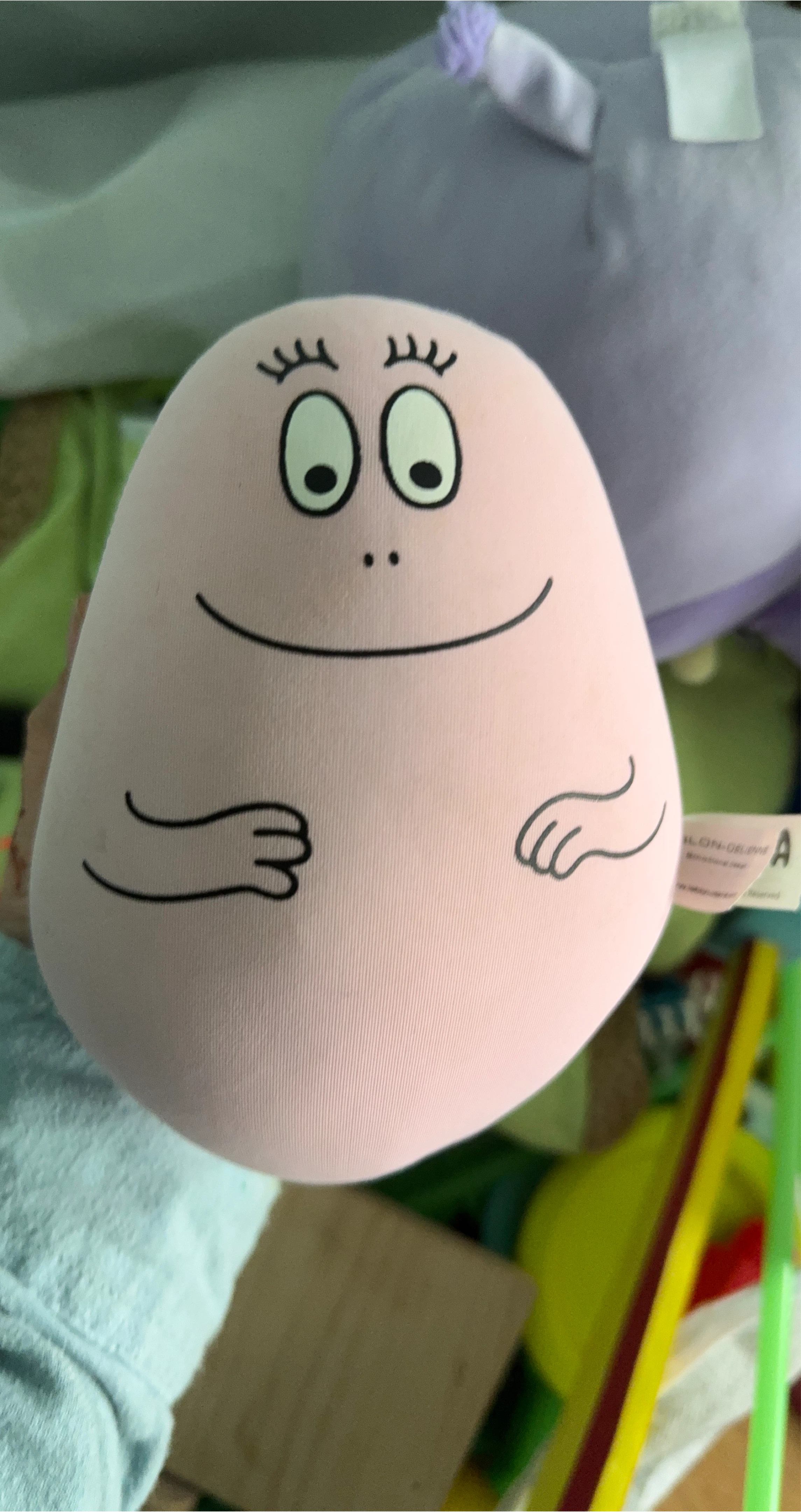 Barbapapa Pink Plush Toy