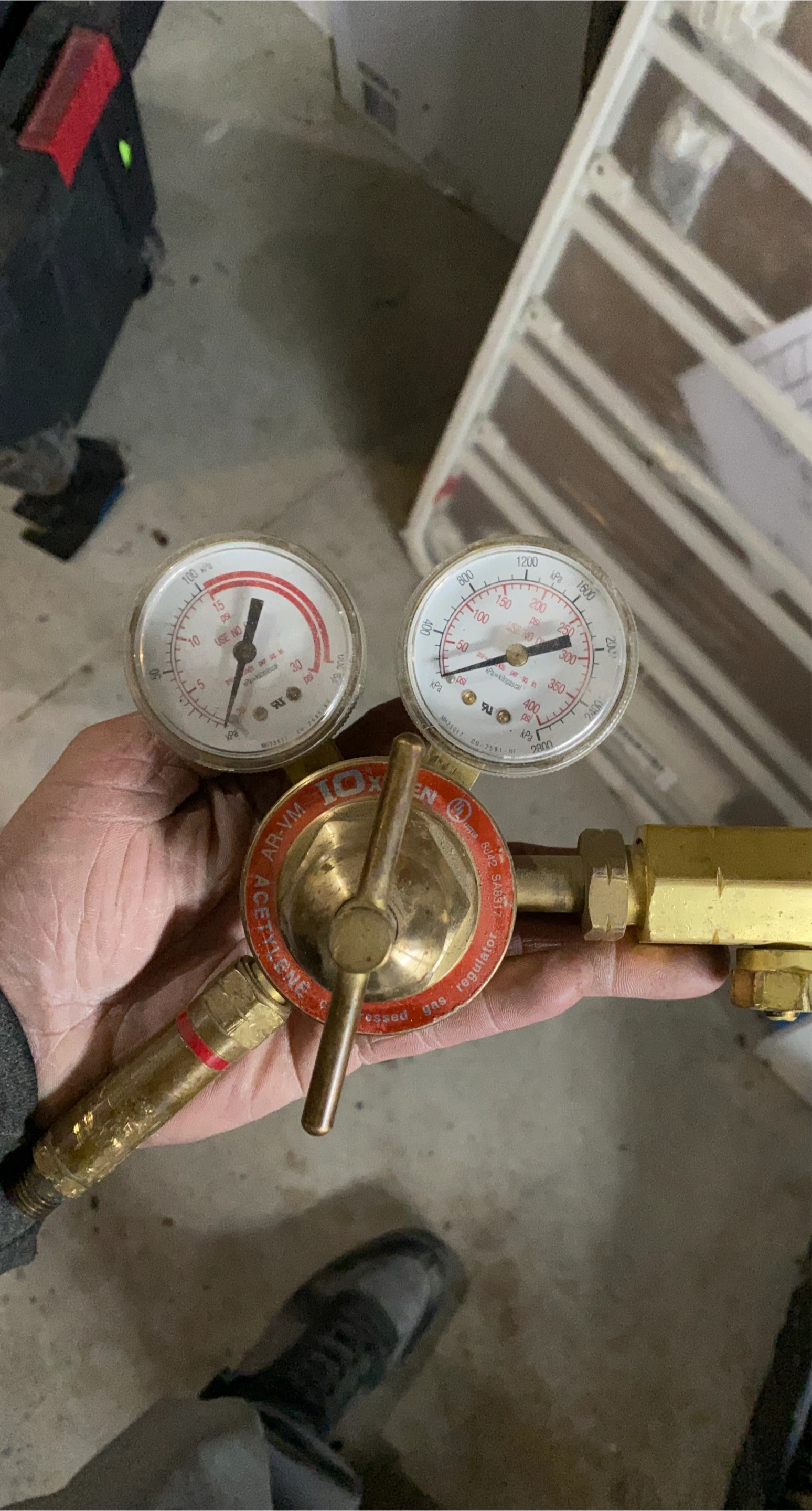 AR-VM Acetylene Gas Regulator