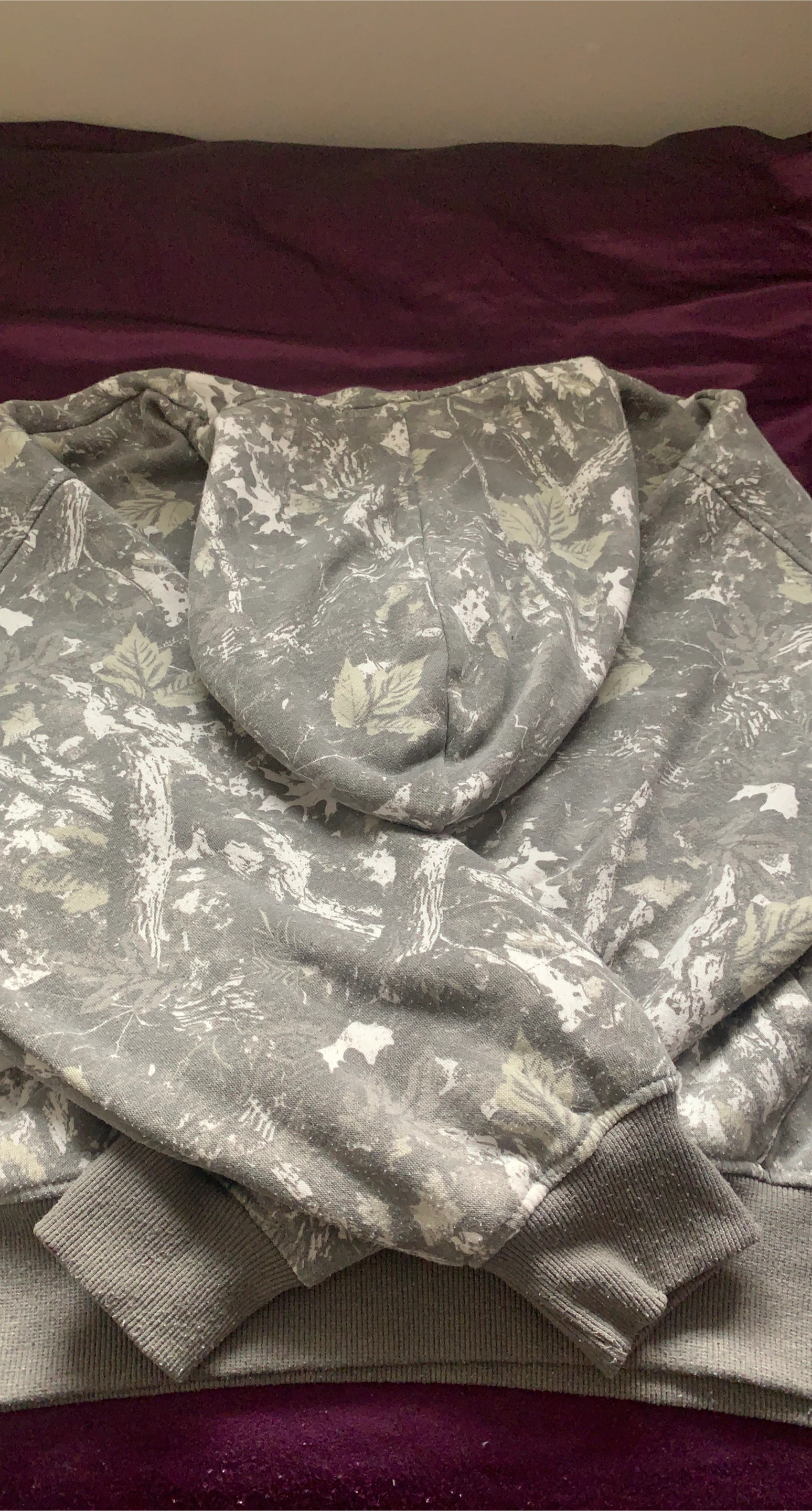 Grey Camo Hoodie
