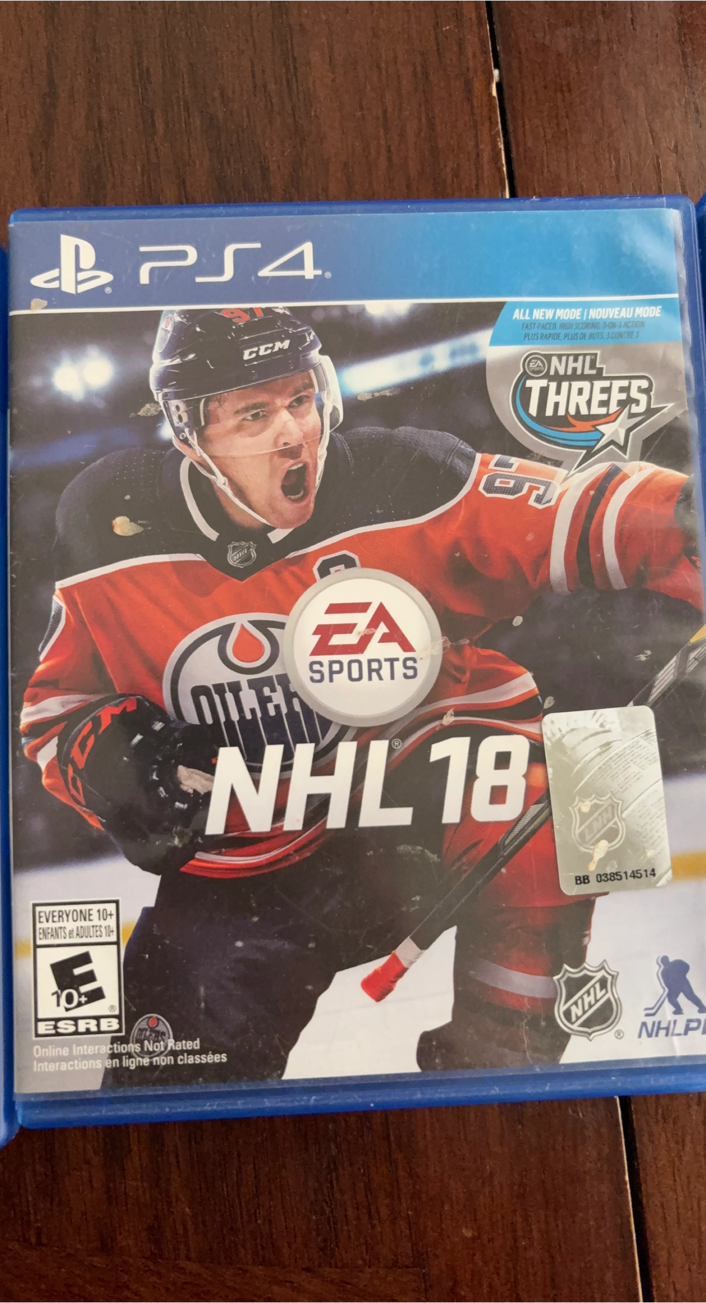NHL 18 Video Game for PS4