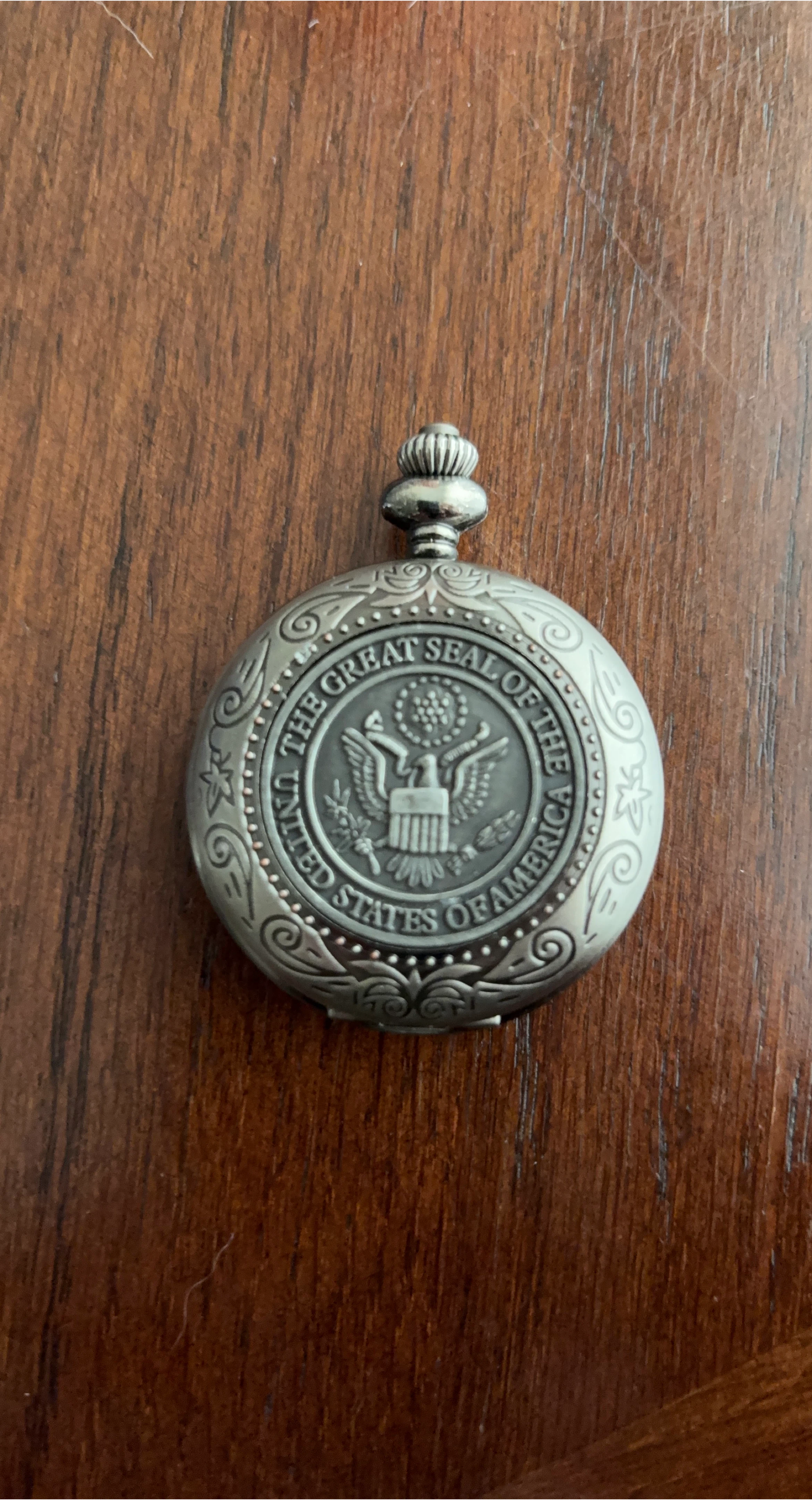 United States Great Seal Pocket Watch