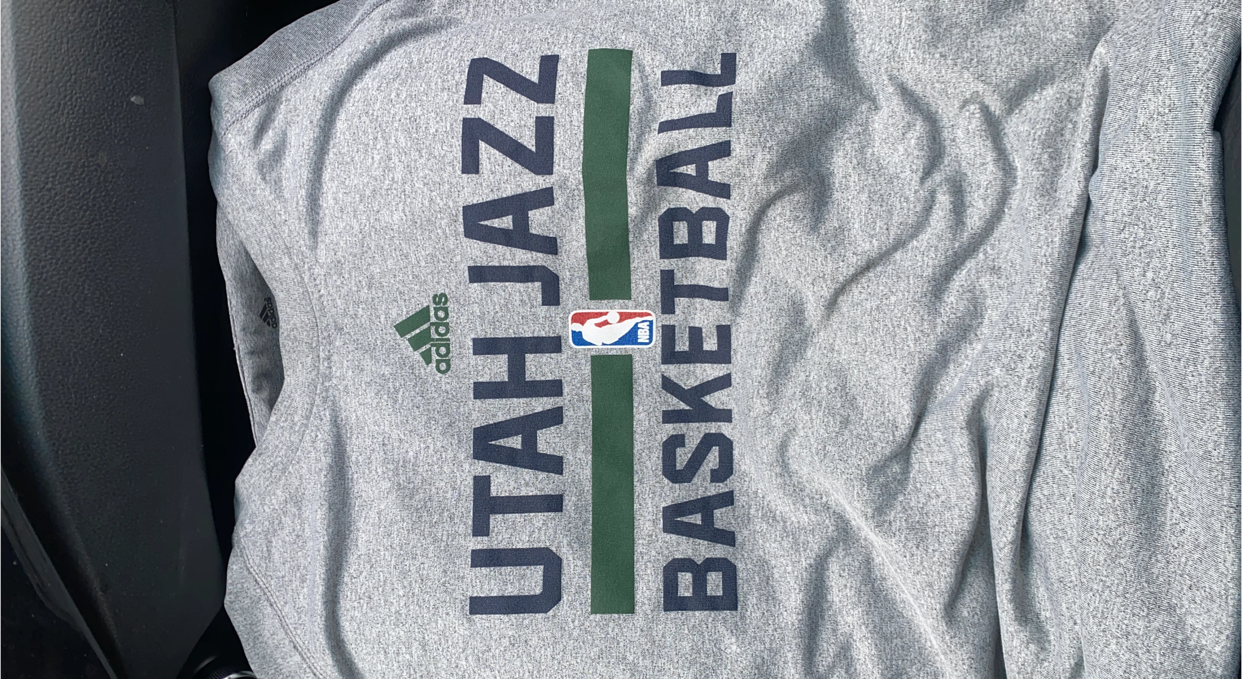 Adidas Utah Jazz Basketball T-Shirt 2XL