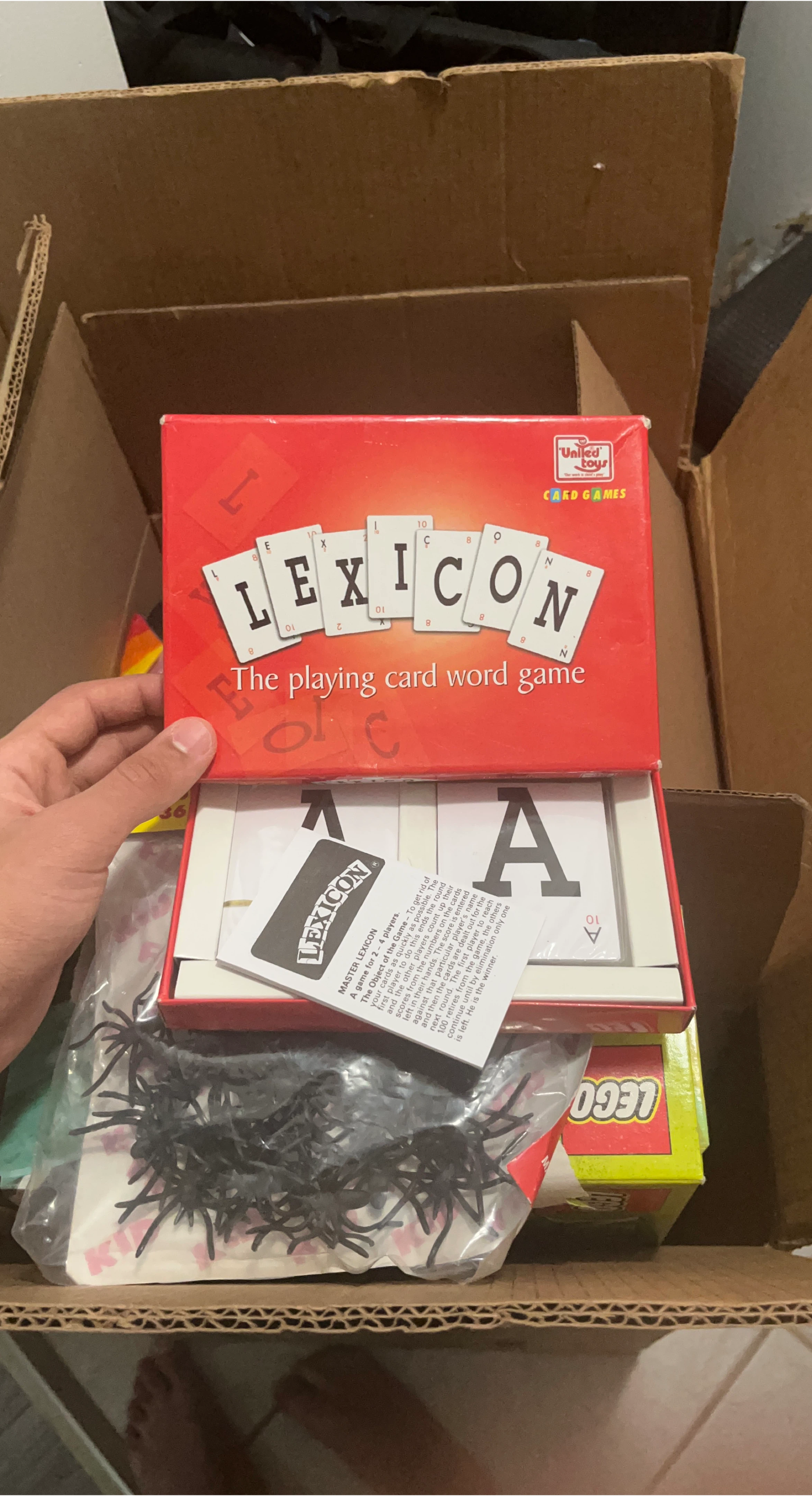 United Toys Lexicon Playing Card Word Game