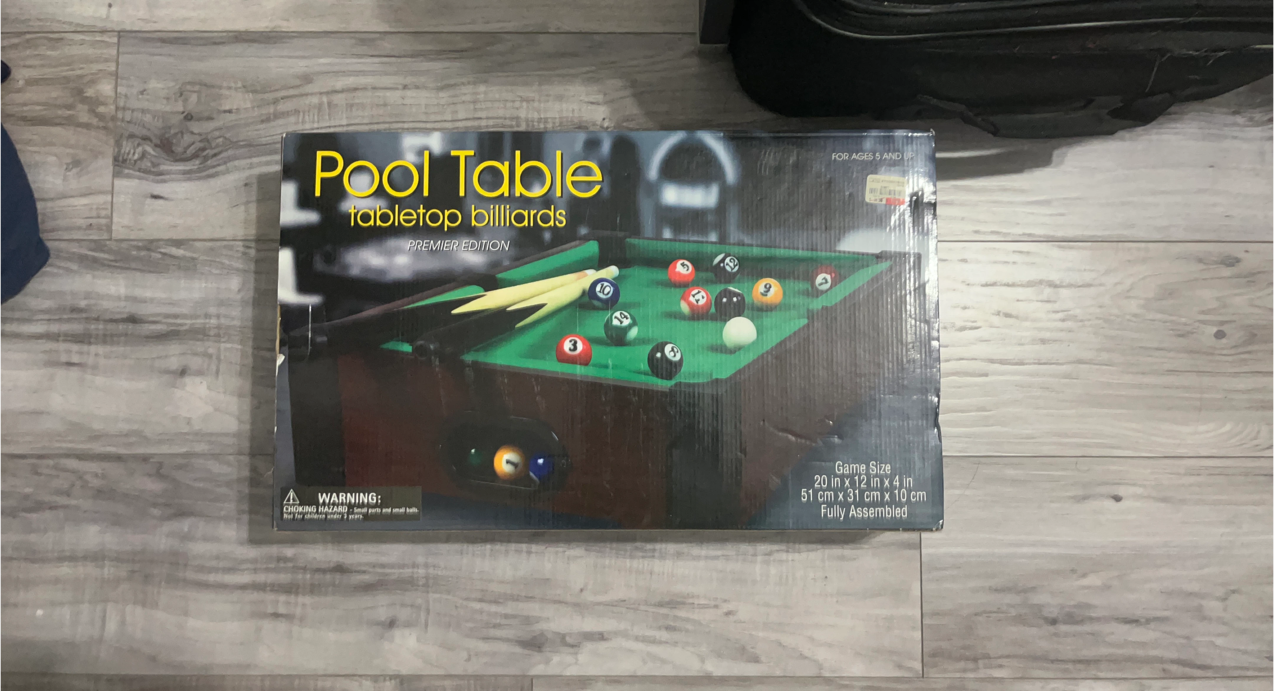 Premier Edition Tabletop Pool Table