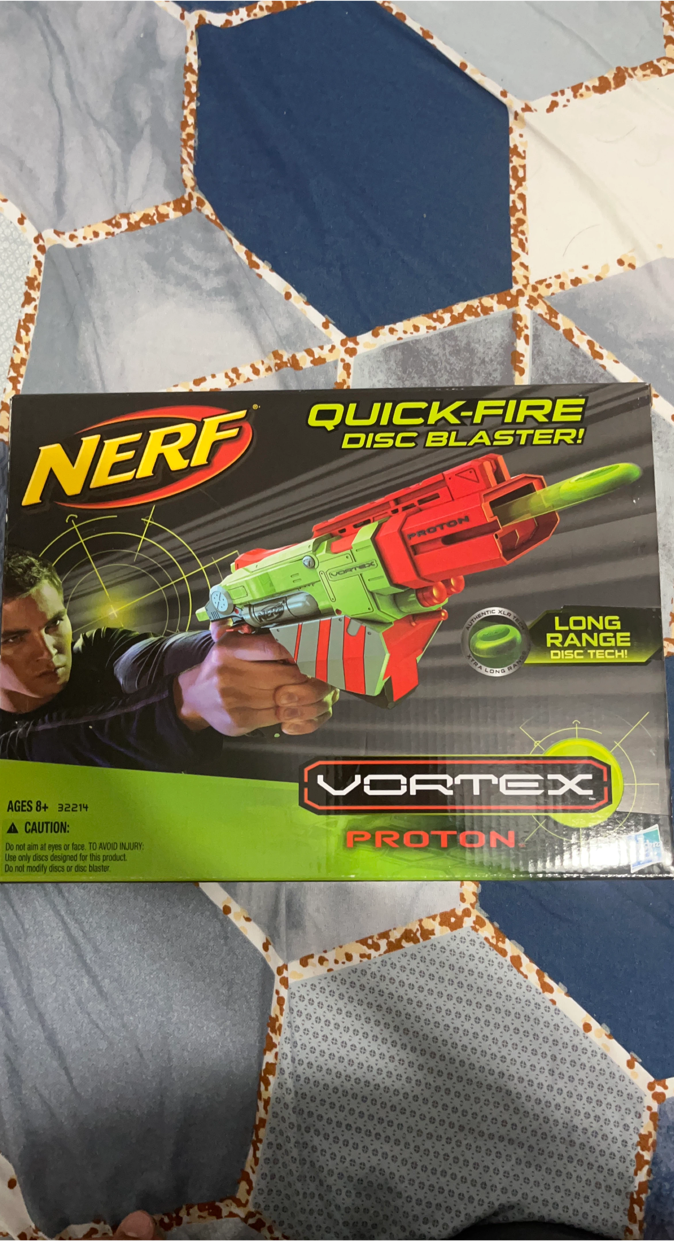 Nerf Vortex Proton Quick-Fire Disc Blaster