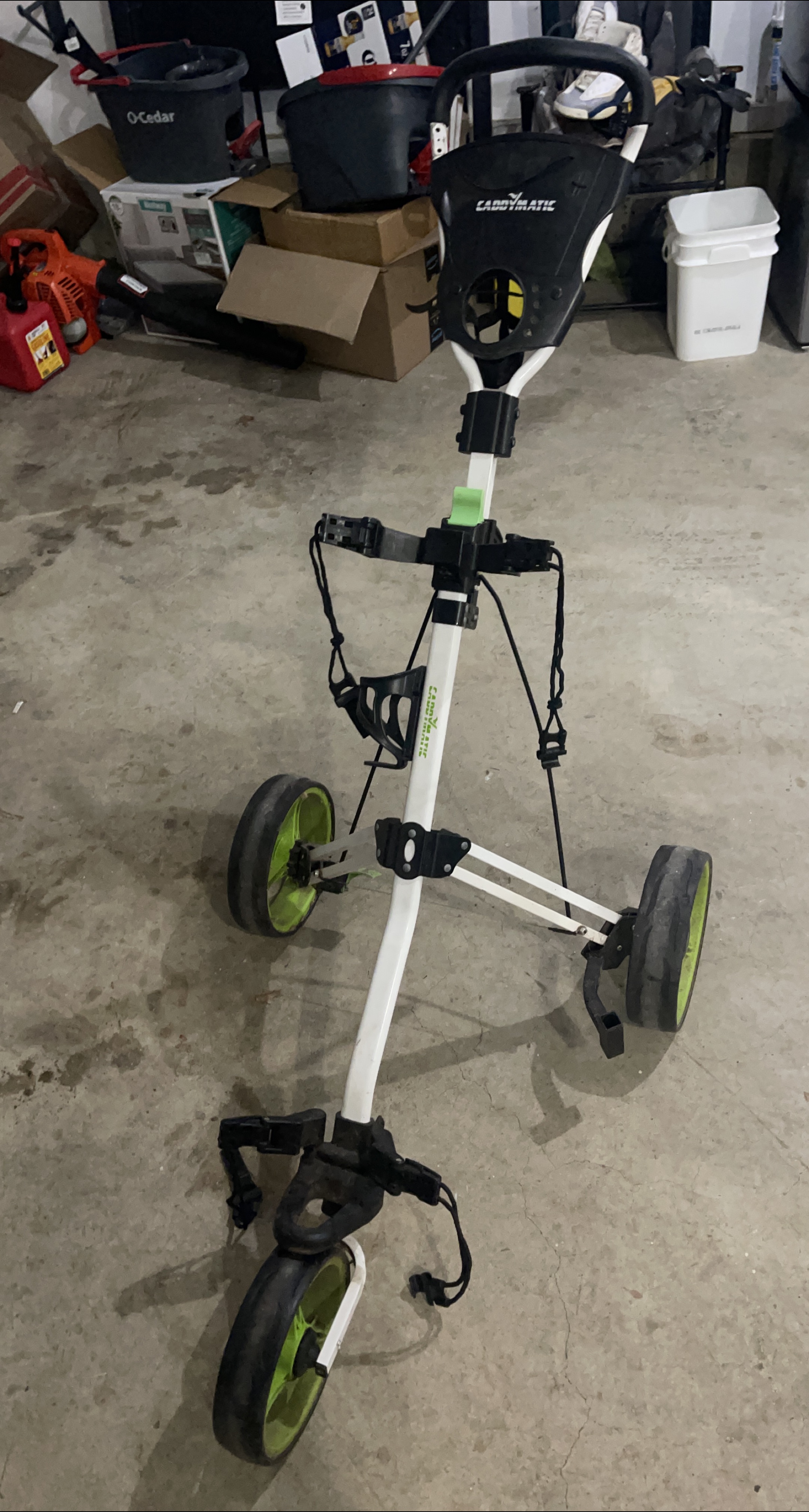 Caddymatic Golf Push Cart