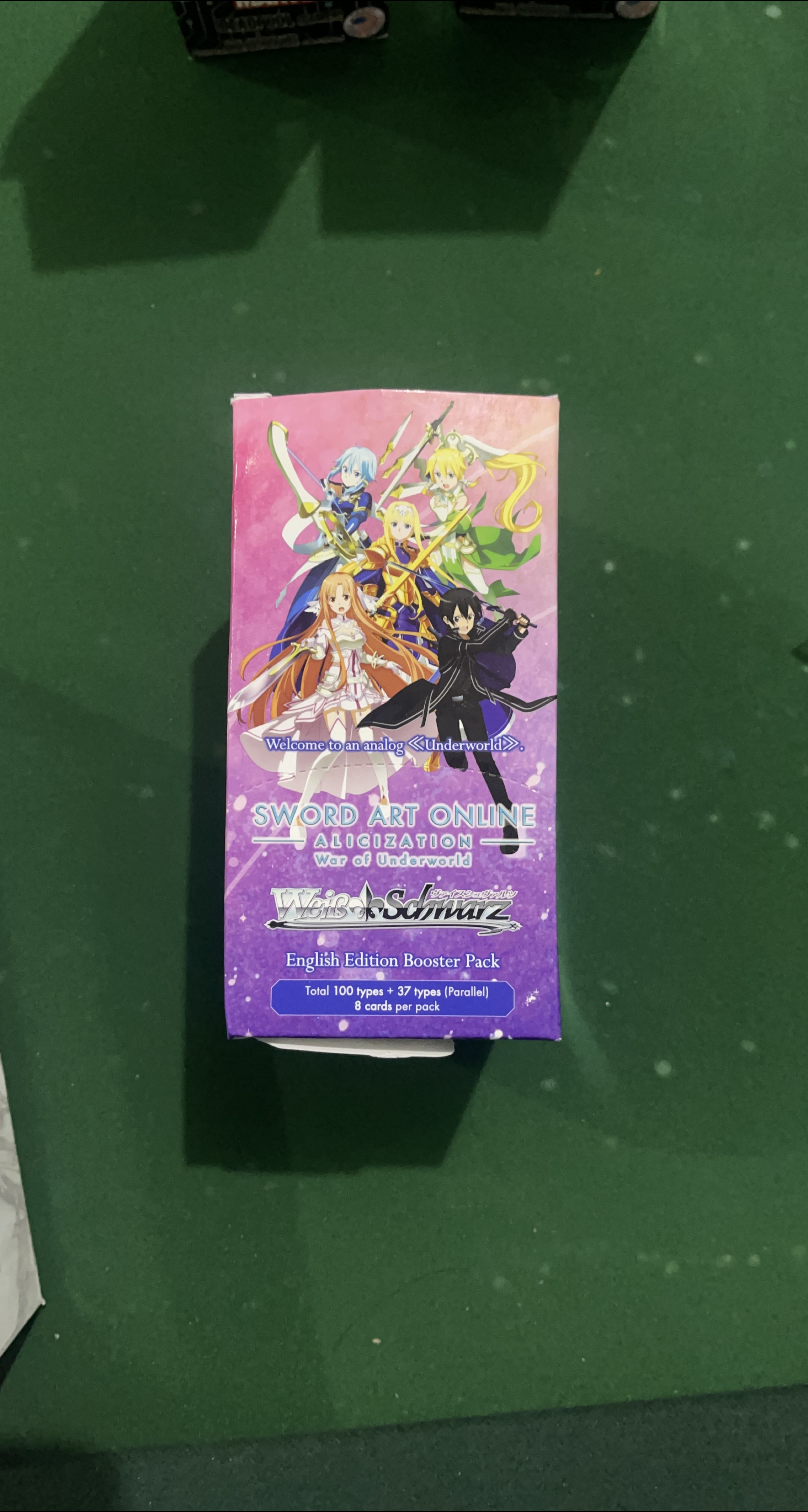 Alicization War of Underworld Weiss Schwarz Booster Pack - photo 2