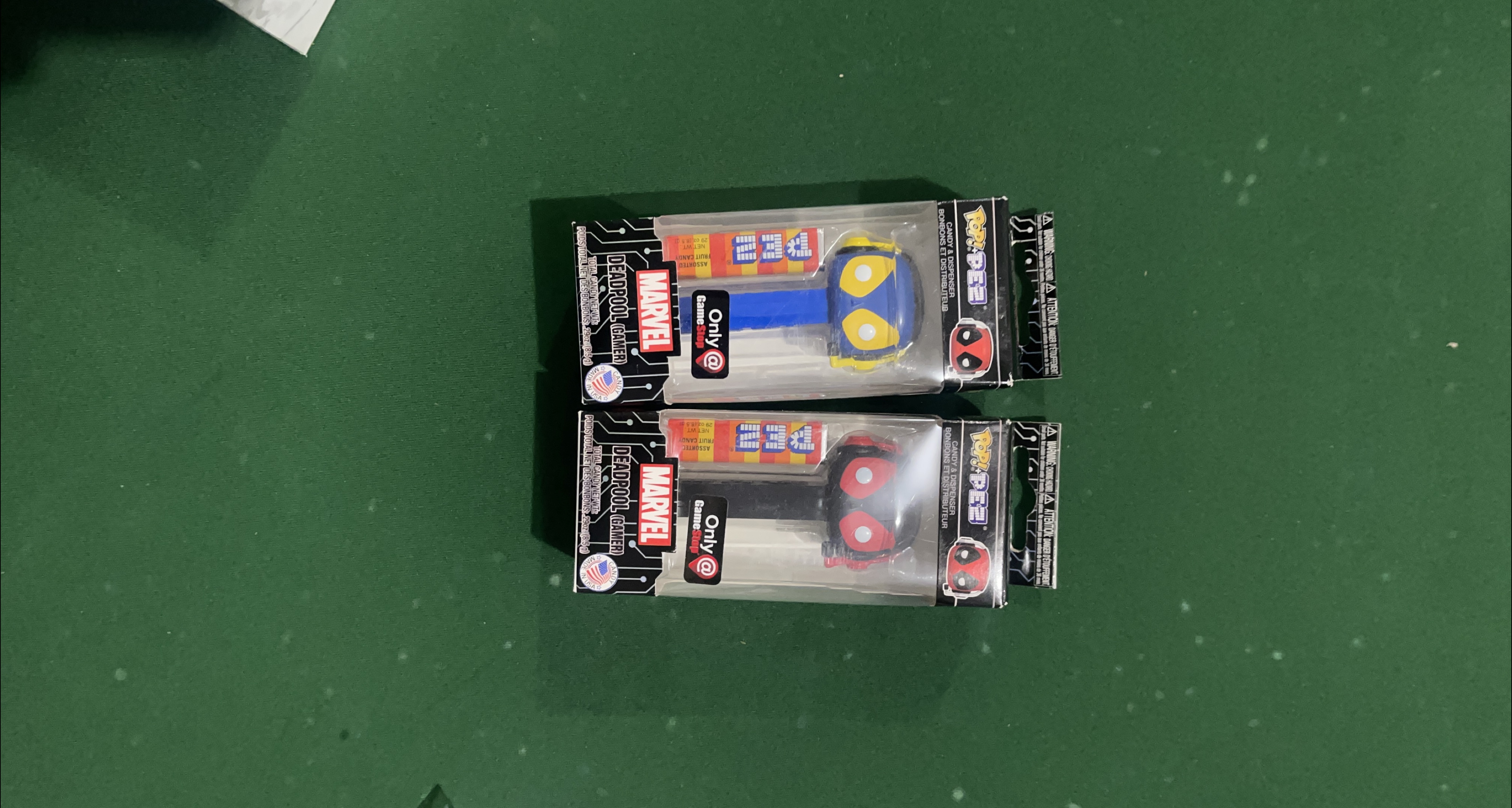 PEZ Marvel Deadpool (Gamer) Candy Dispensers (2-Pack)