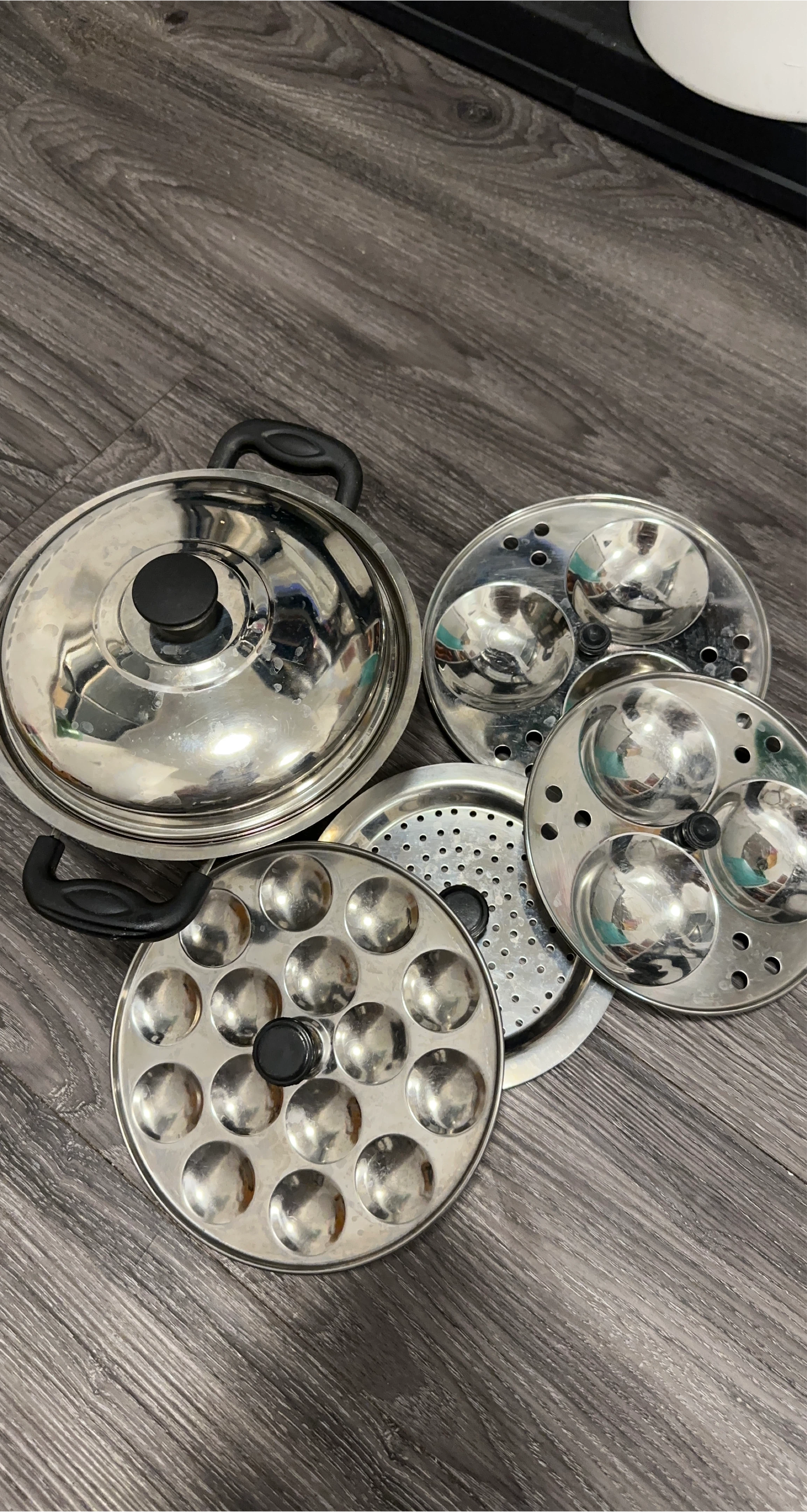 Stainless Steel Idli Maker Set
