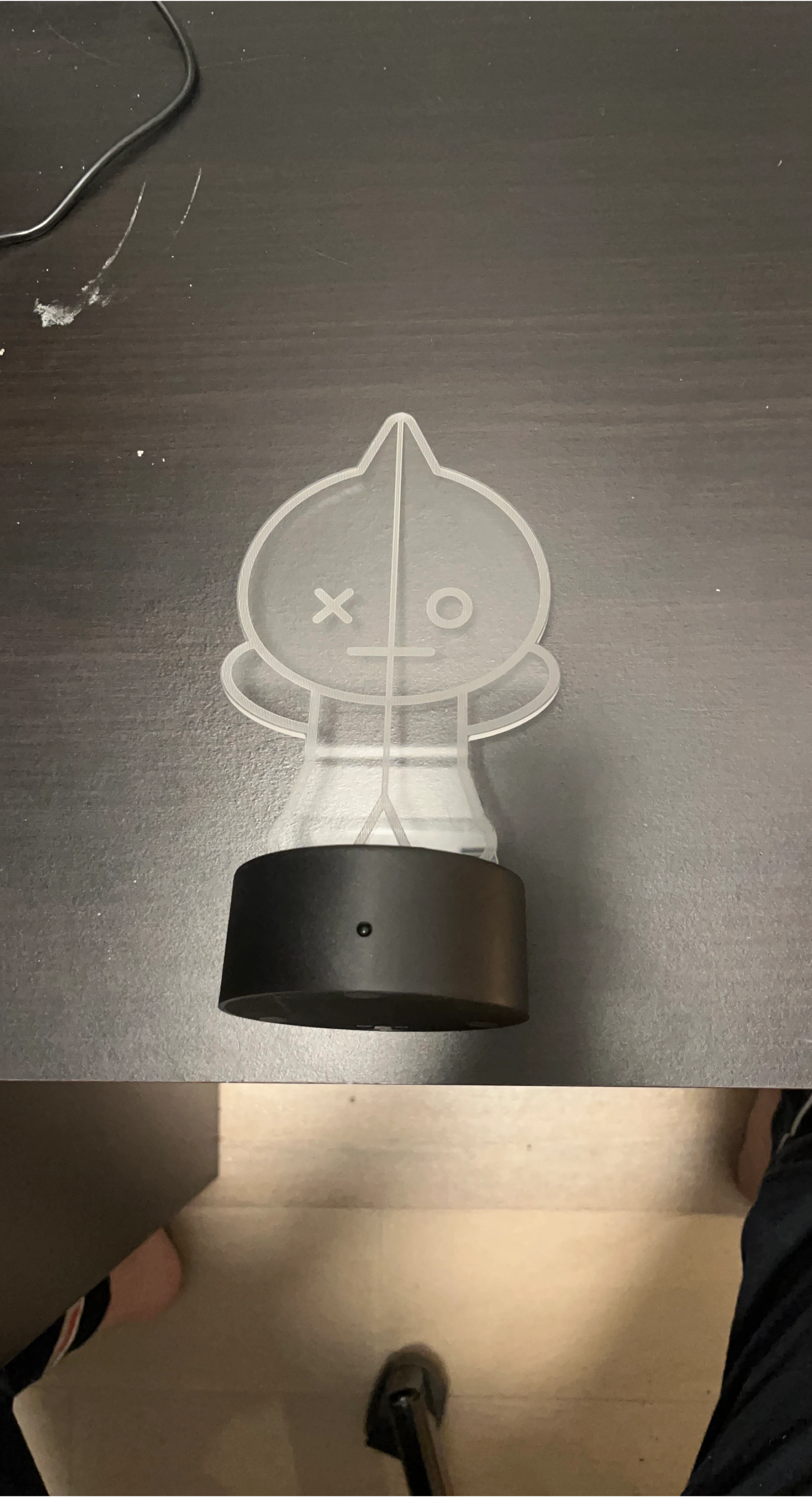 BT21 Chimmy Acrylic LED Night Light