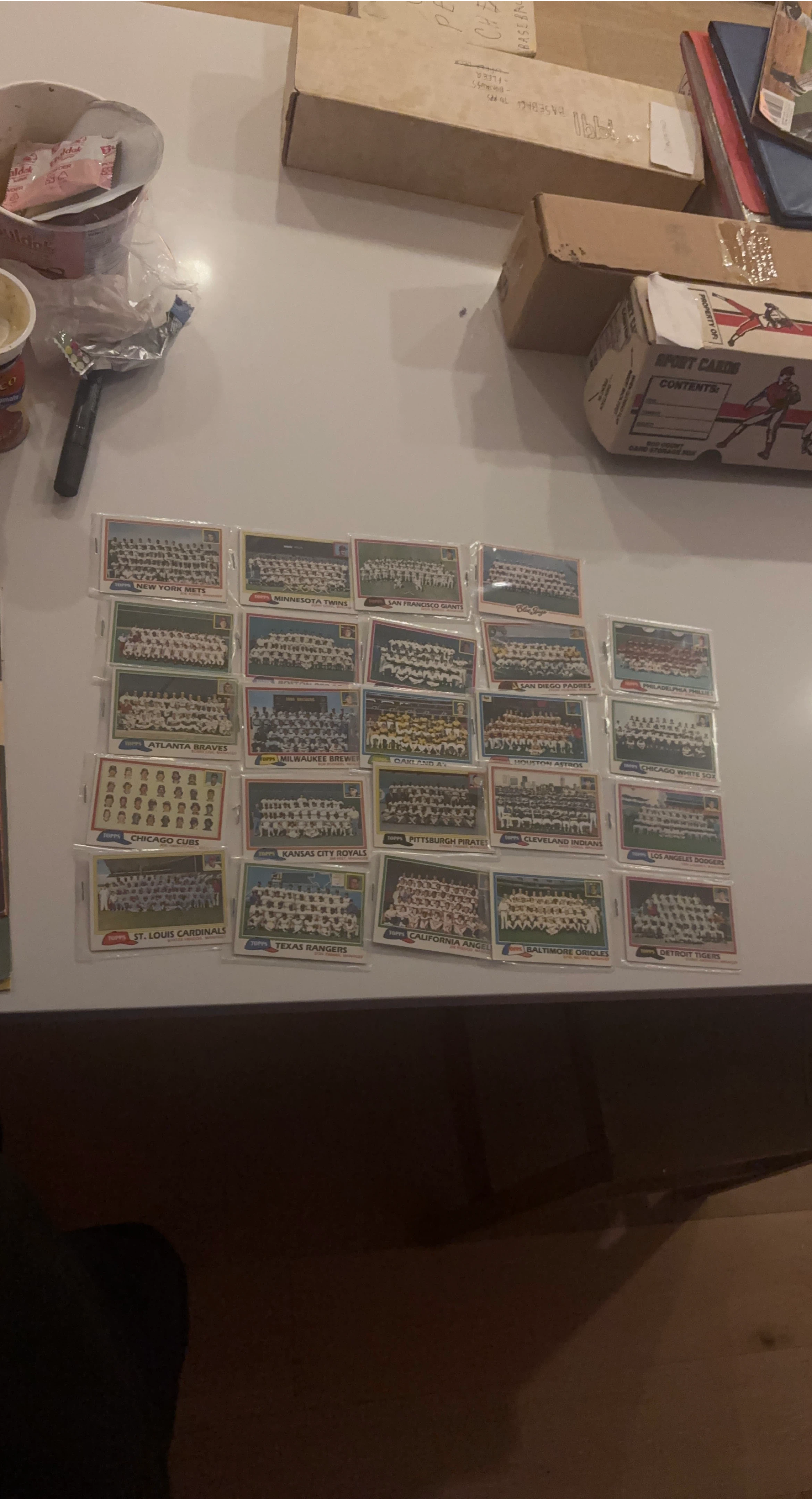 Topps Baseball Cards - Multiple Teams