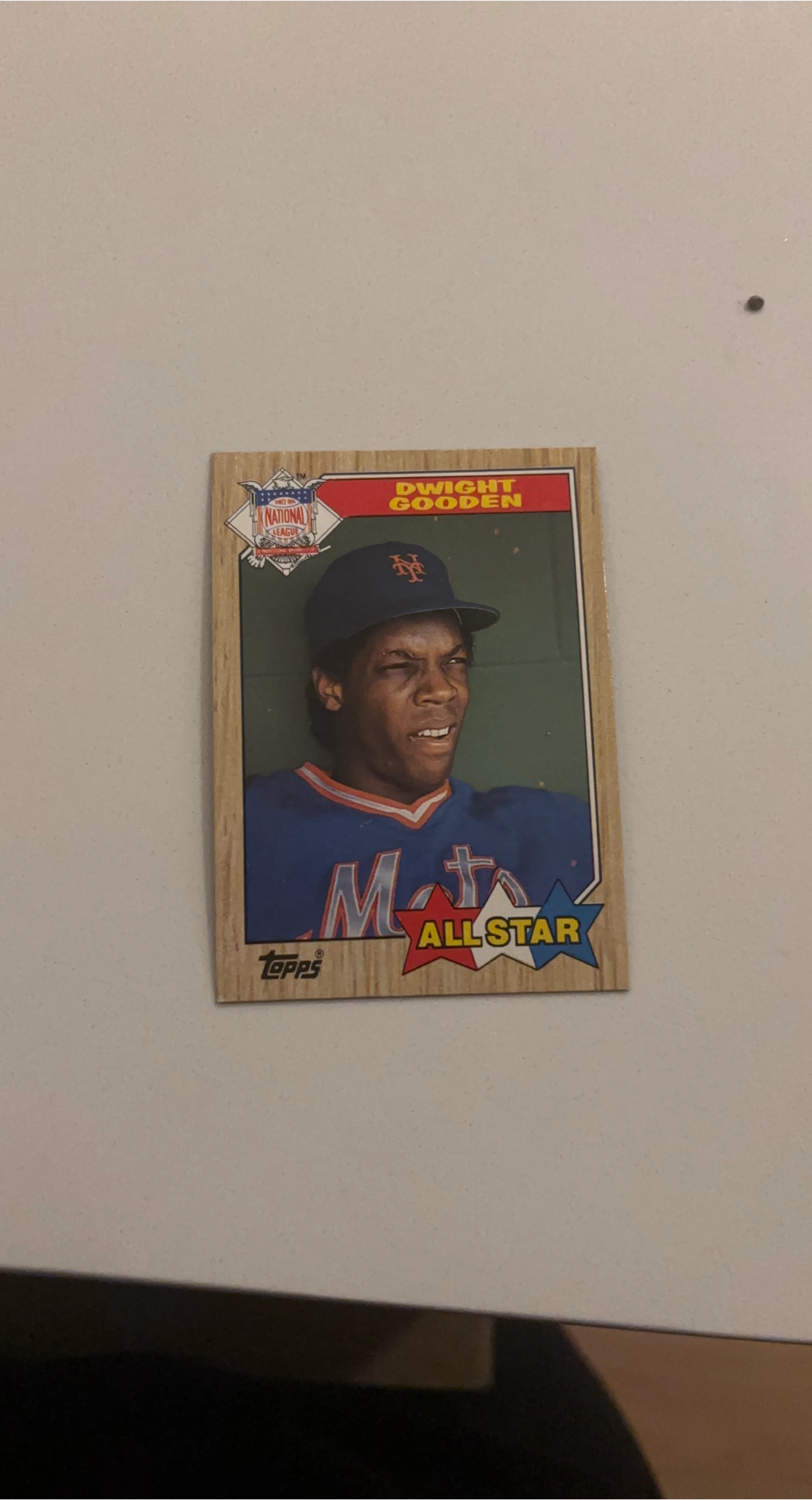 1987 Topps Dwight Gooden All-Star Baseball Card