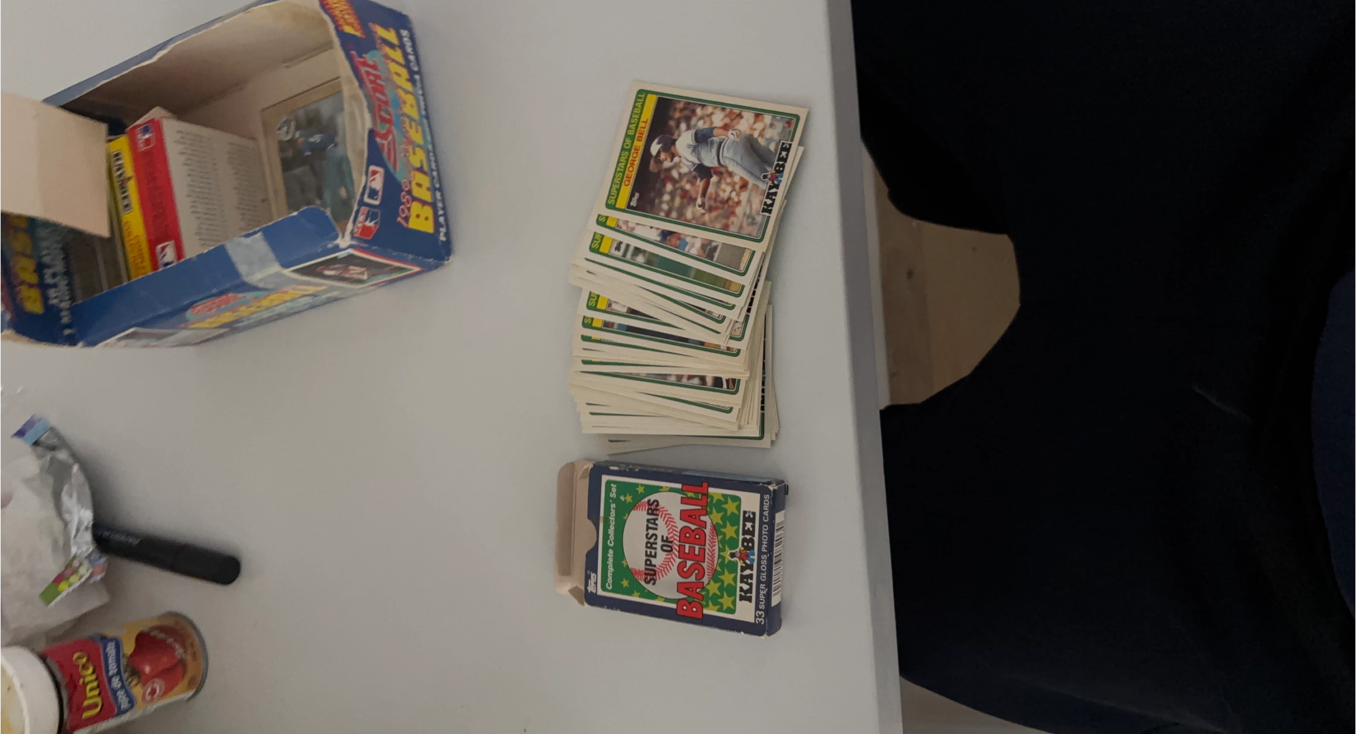 1986 topps superstars of baseball collectors set