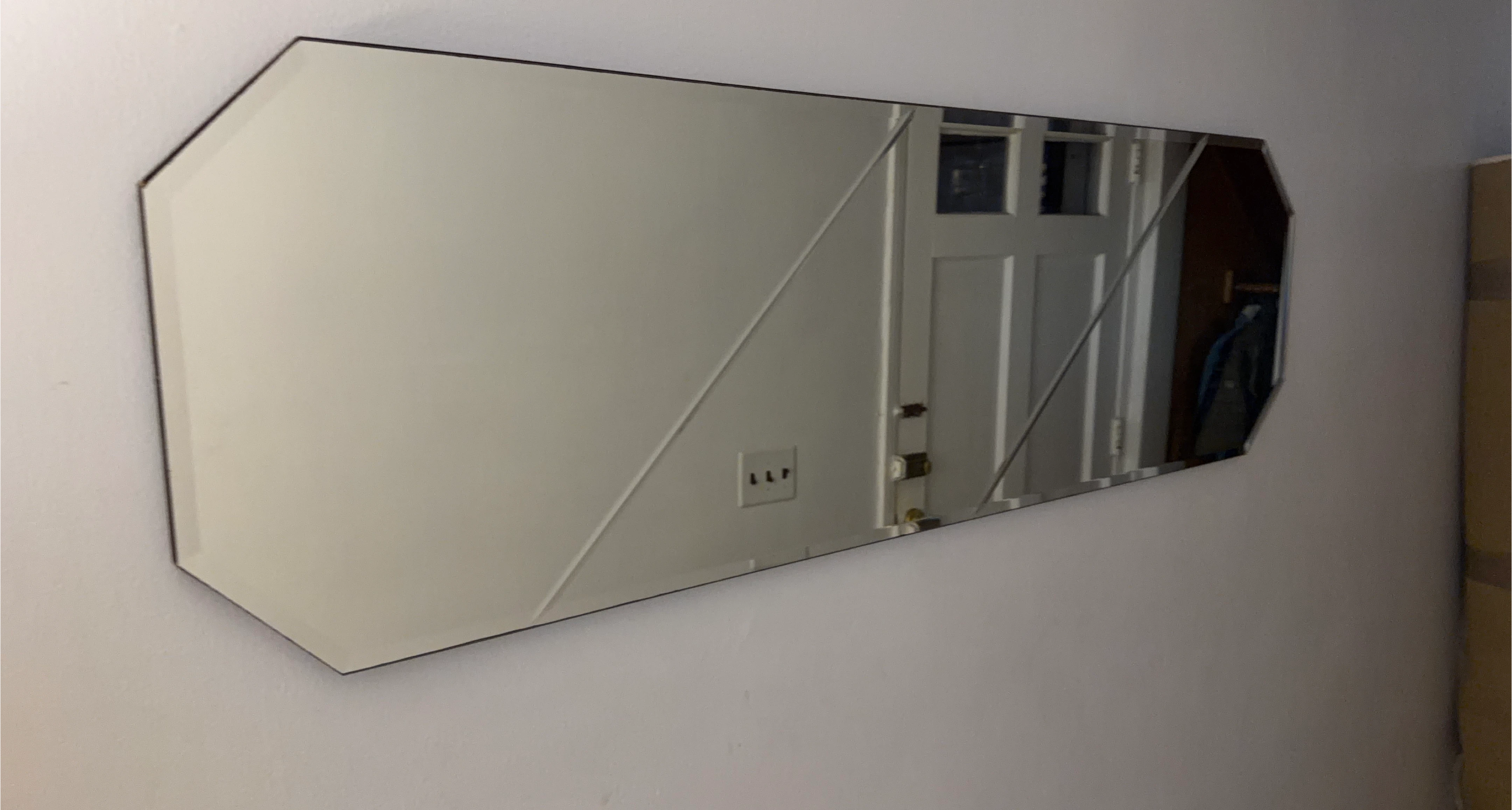 Beveled Edge Octagon Mirror