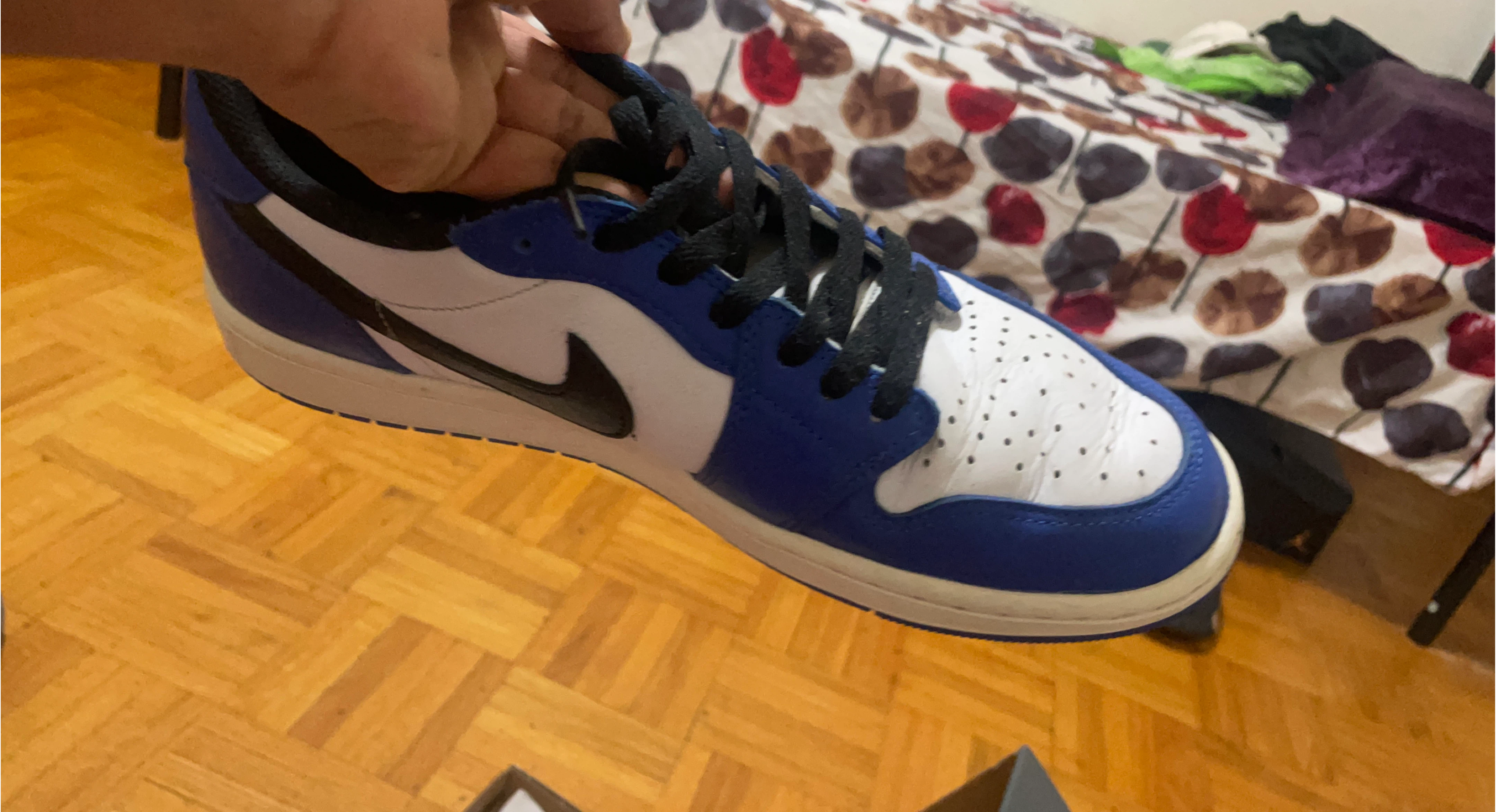Nike Air Jordan 1 Low Royal Blue Sneakers