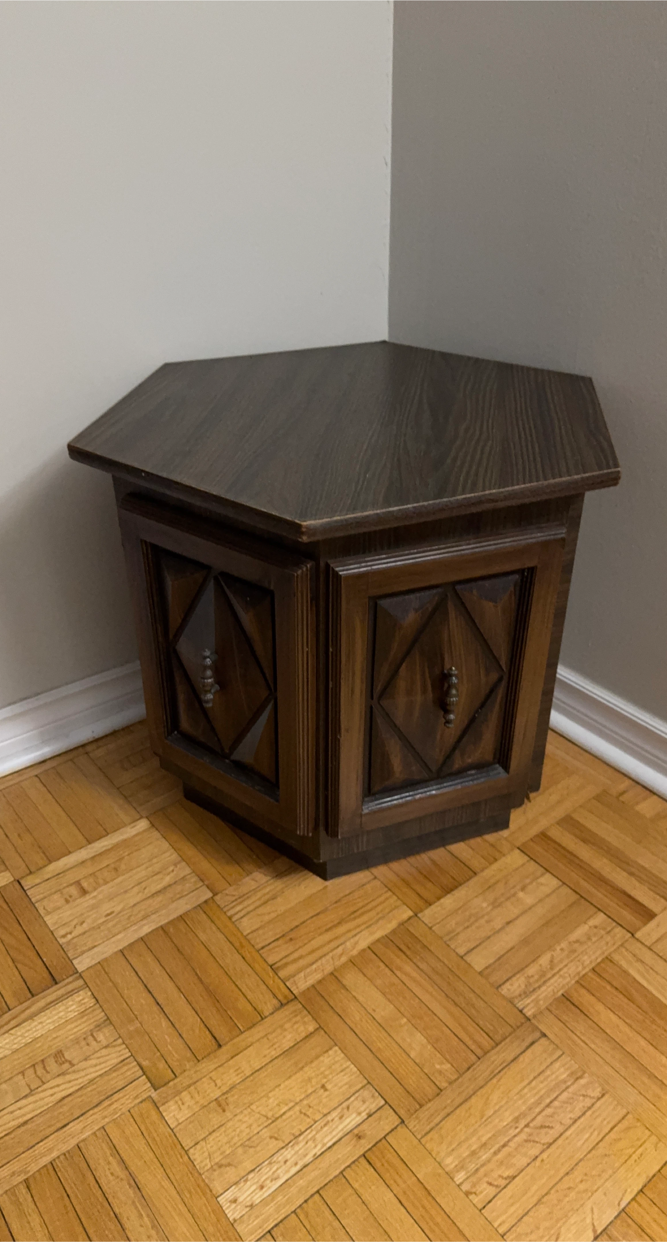 Hexagonal End Table