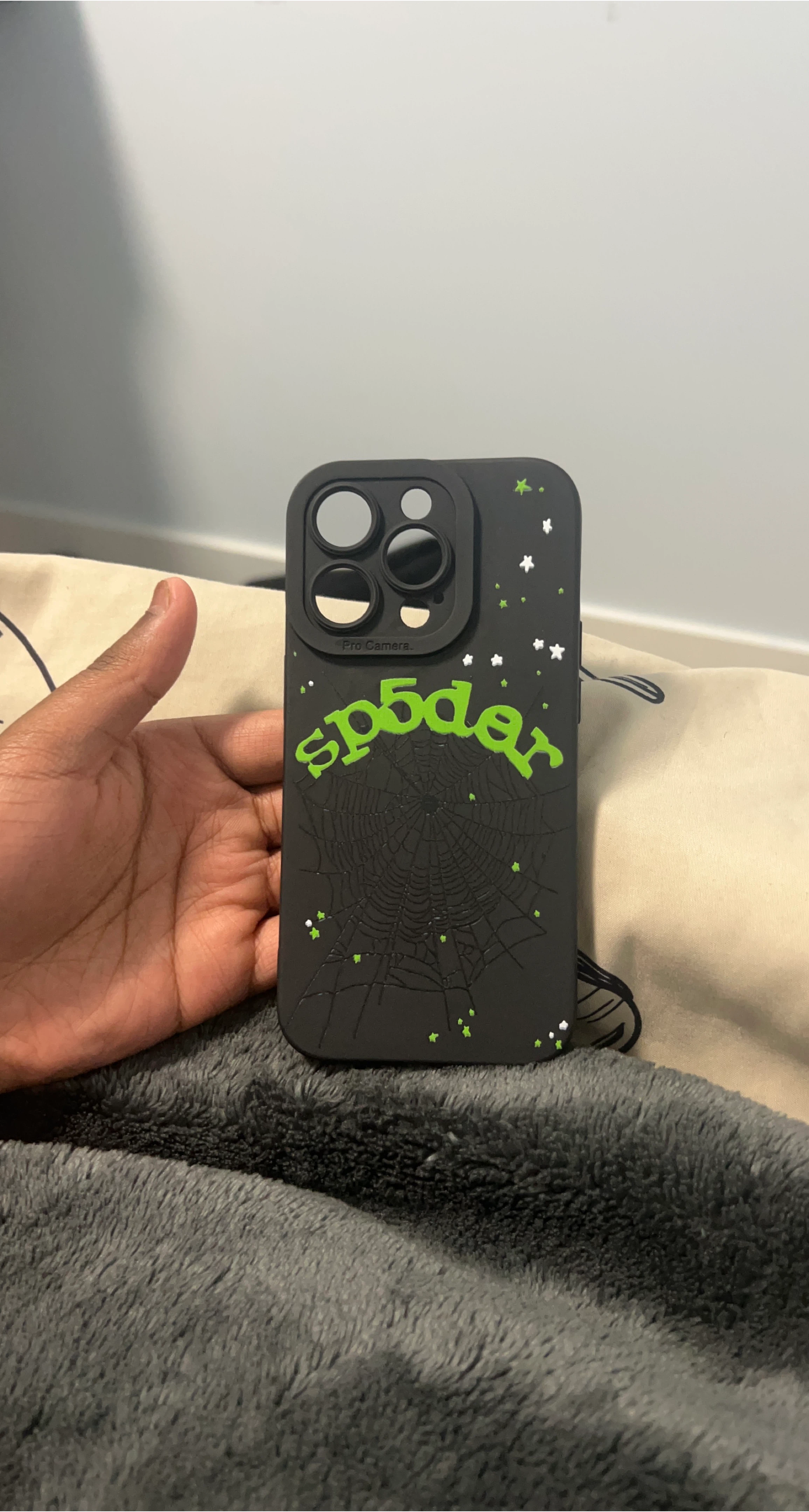 Spider Web Design Phone Case