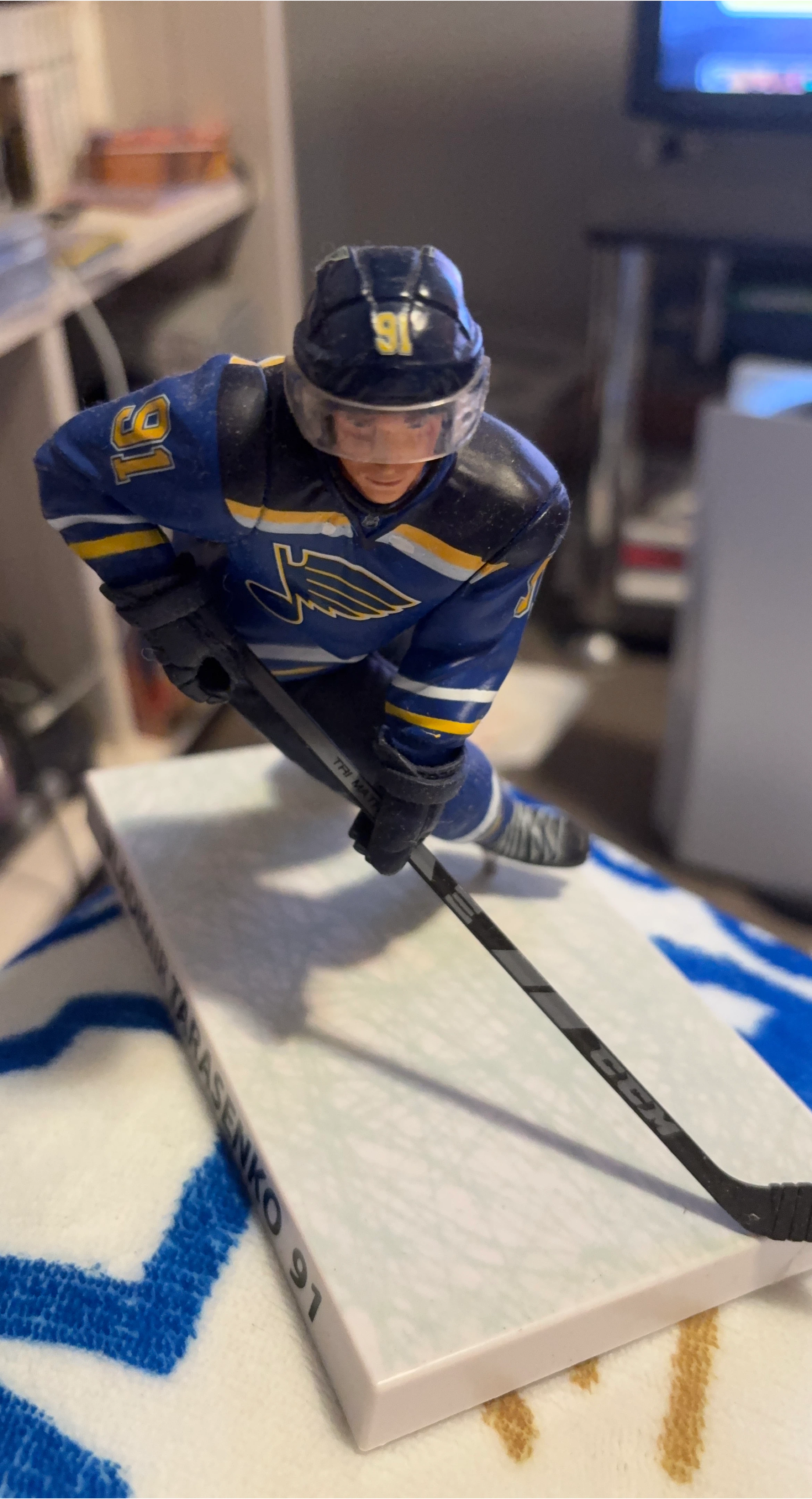 Vladimir Tarasenko 91 Hockey Figurine
