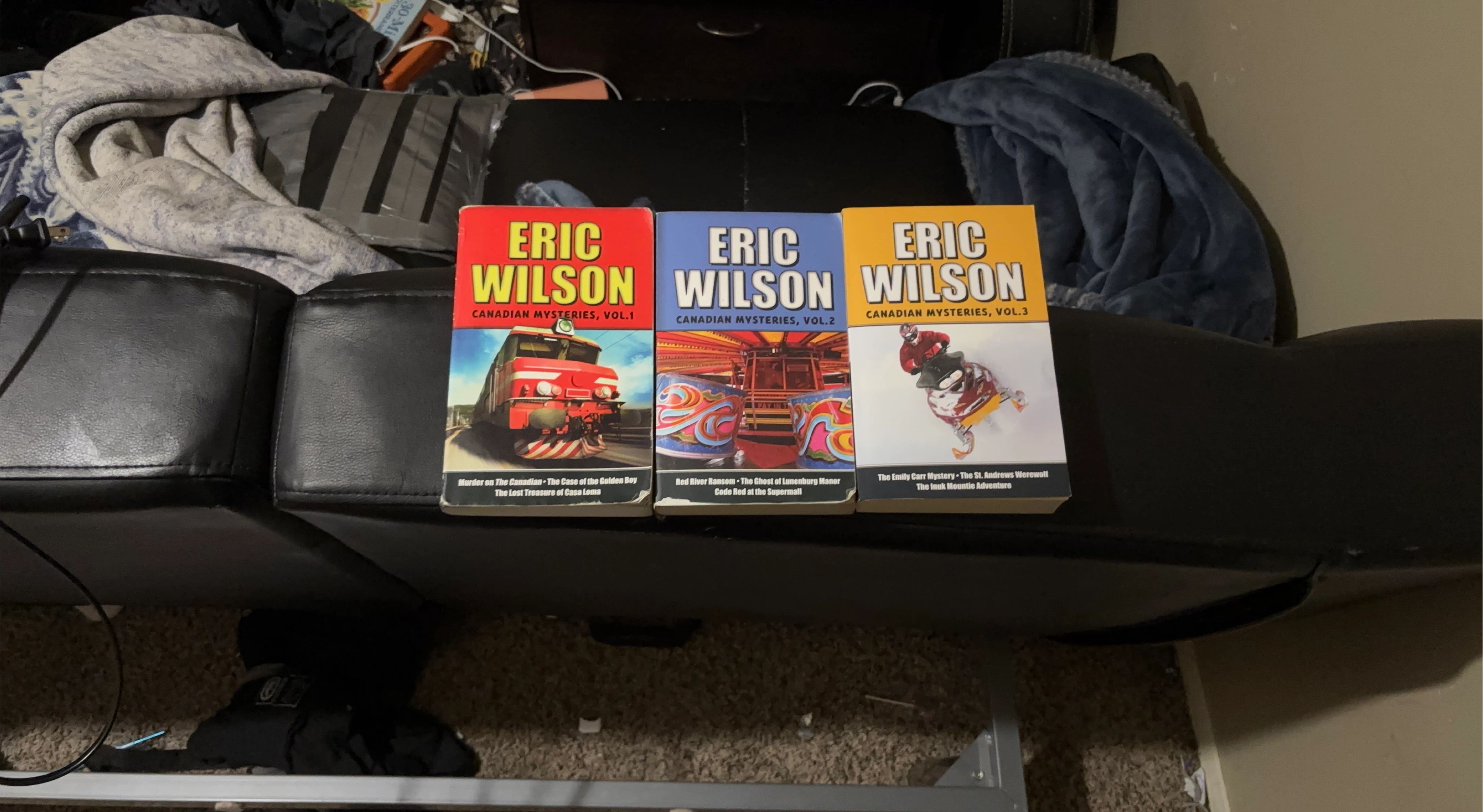 Eric Wilson Canadian Mysteries Books Vol. 1, 2, & 3