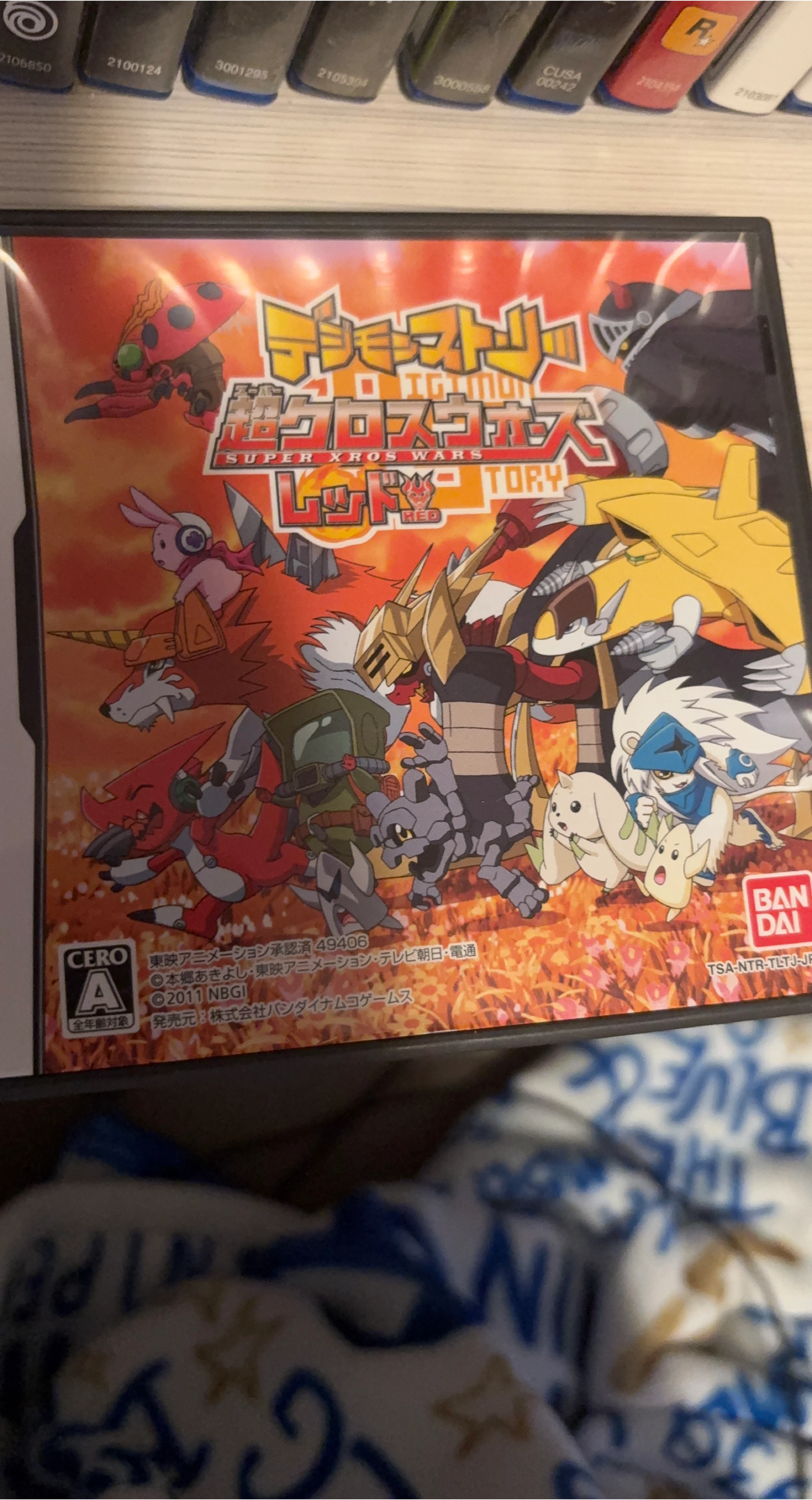 Digimon Story: Super Xros Wars Red DS Game