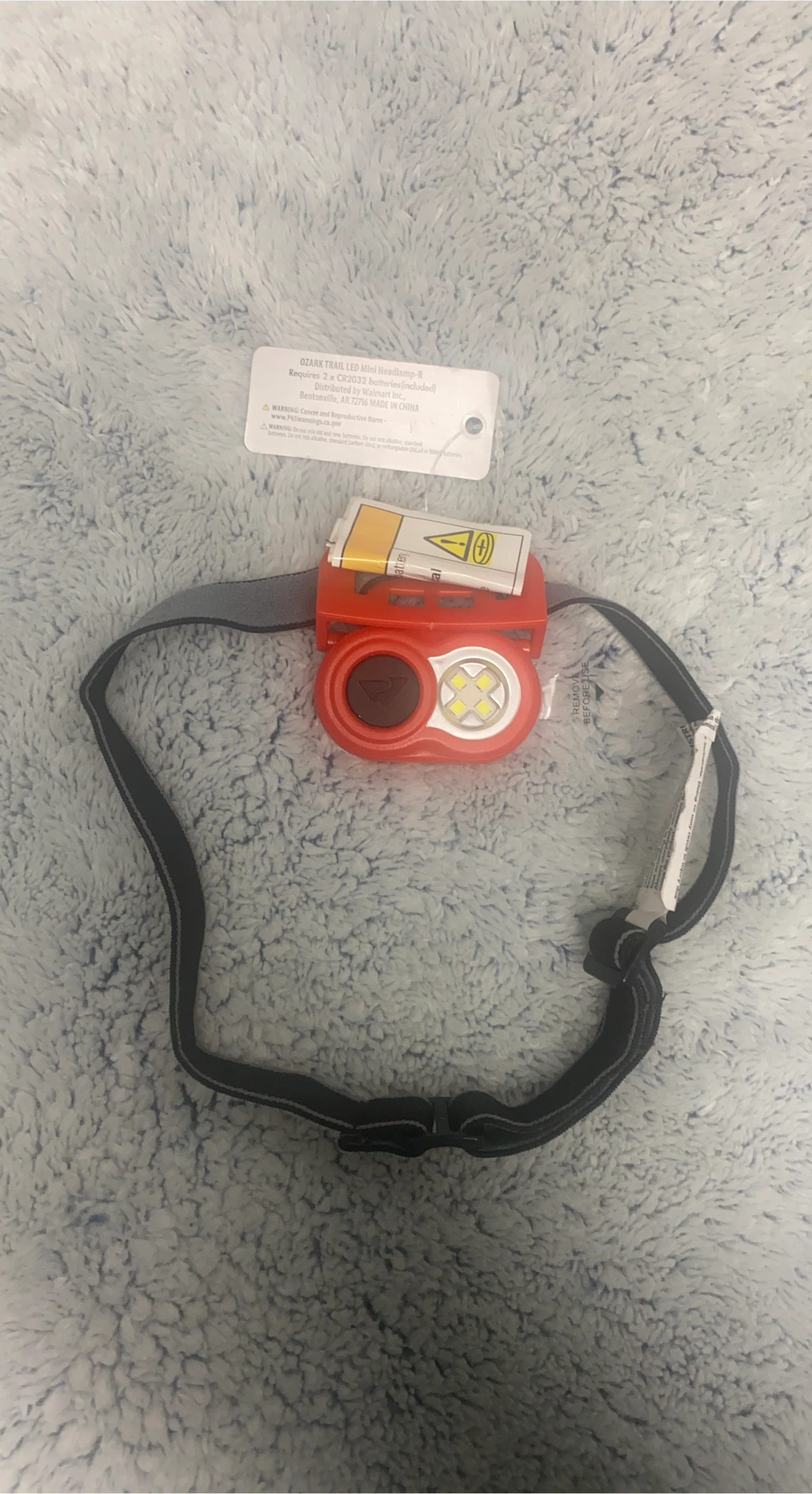 🥕Ozark Trail LED Mini Headlamp - Red