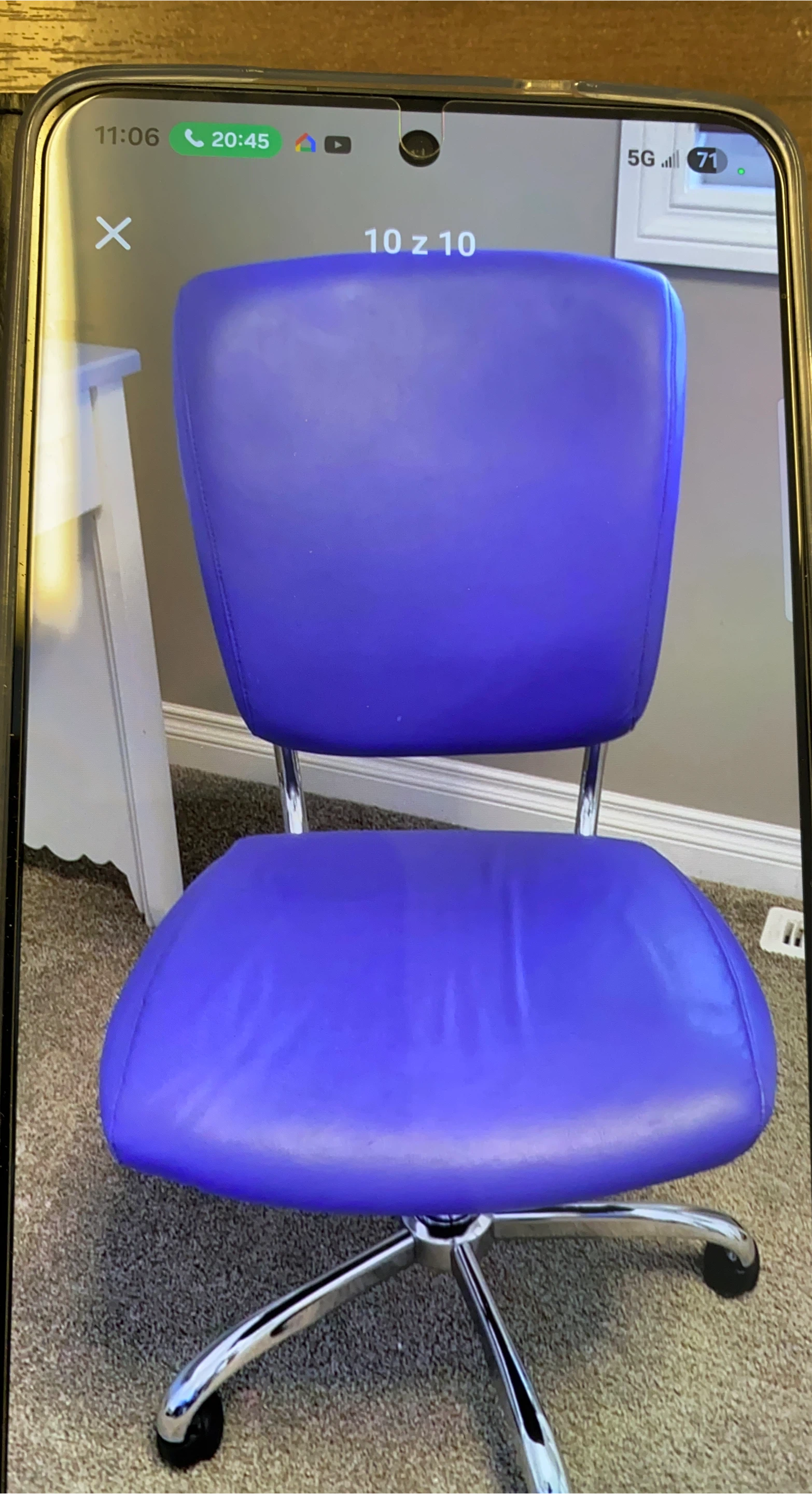 Purple Office Chair
