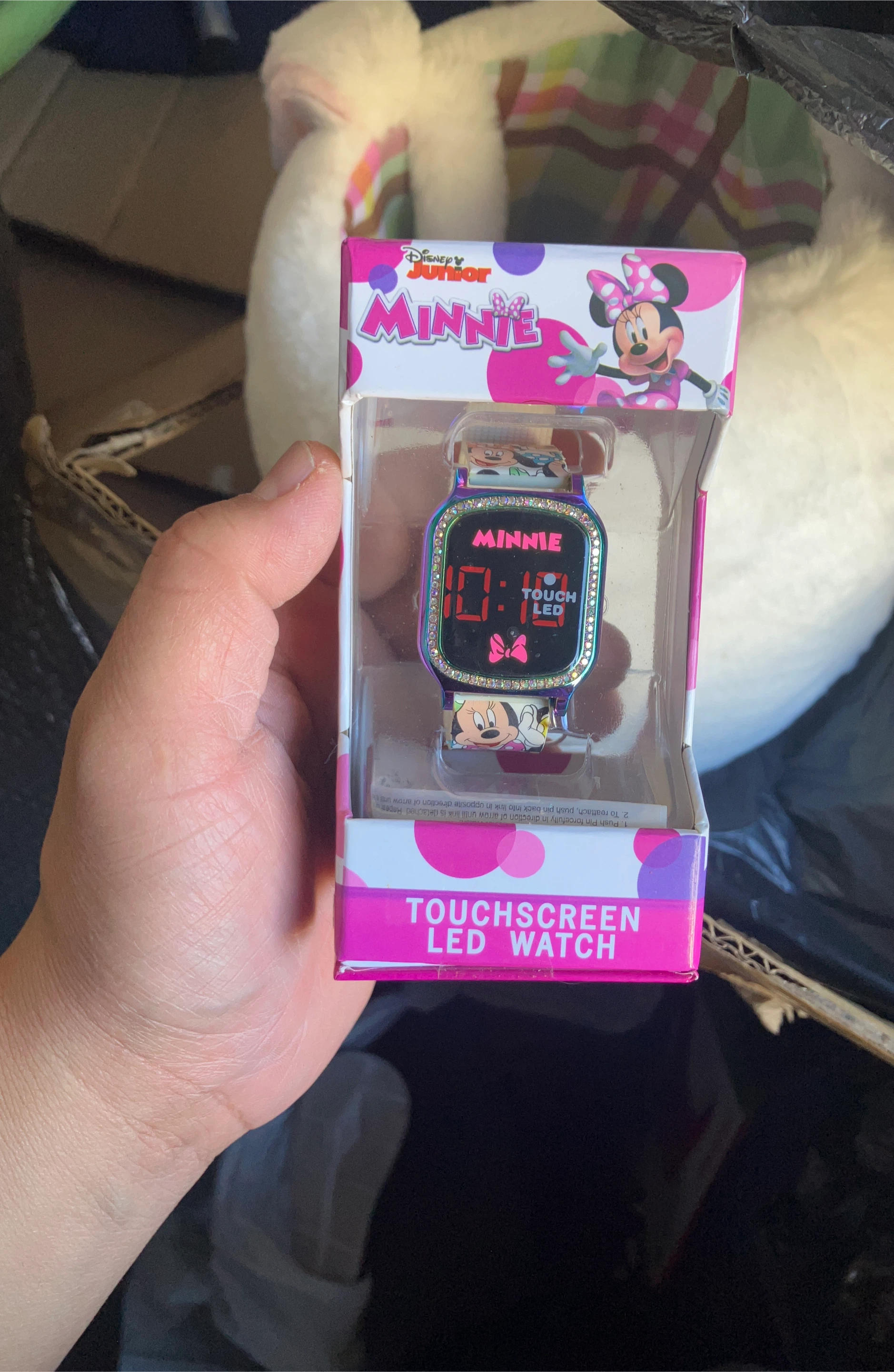 Disney Junior Minnie Mouse Touchscreen LED Watch