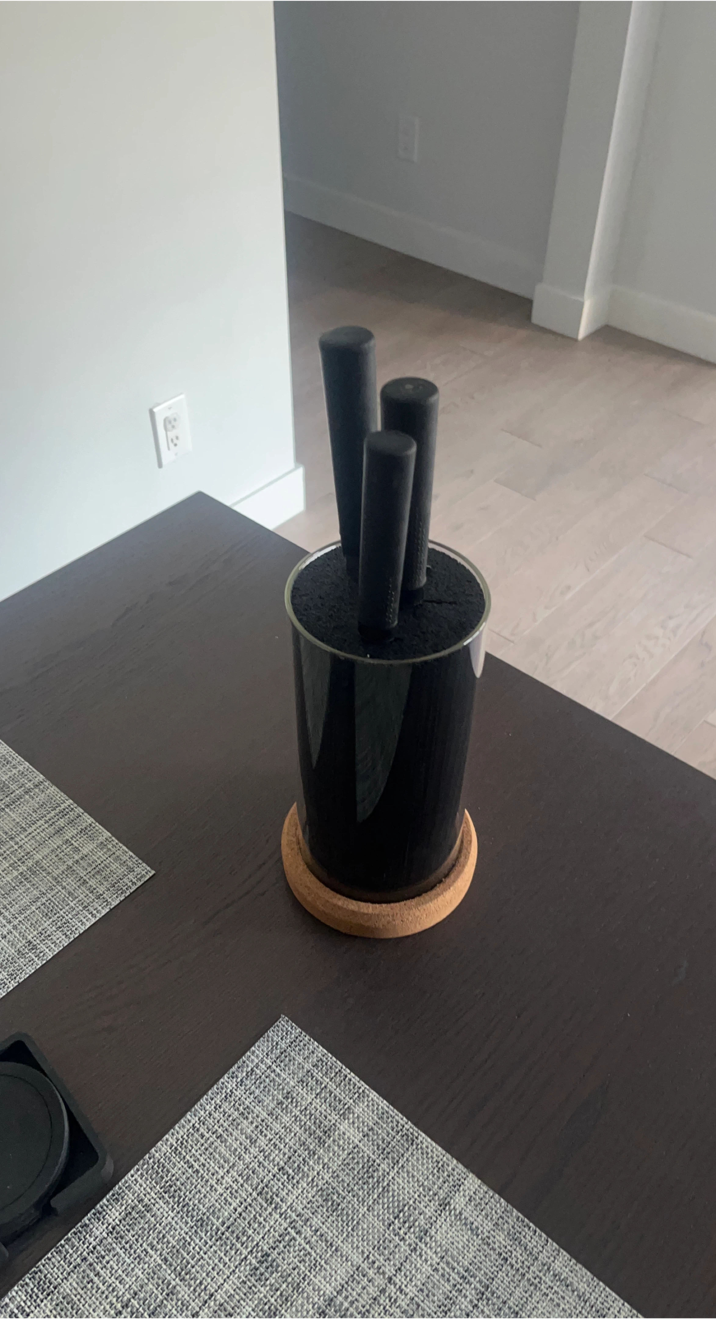 Knife Block Set with 3 Knives