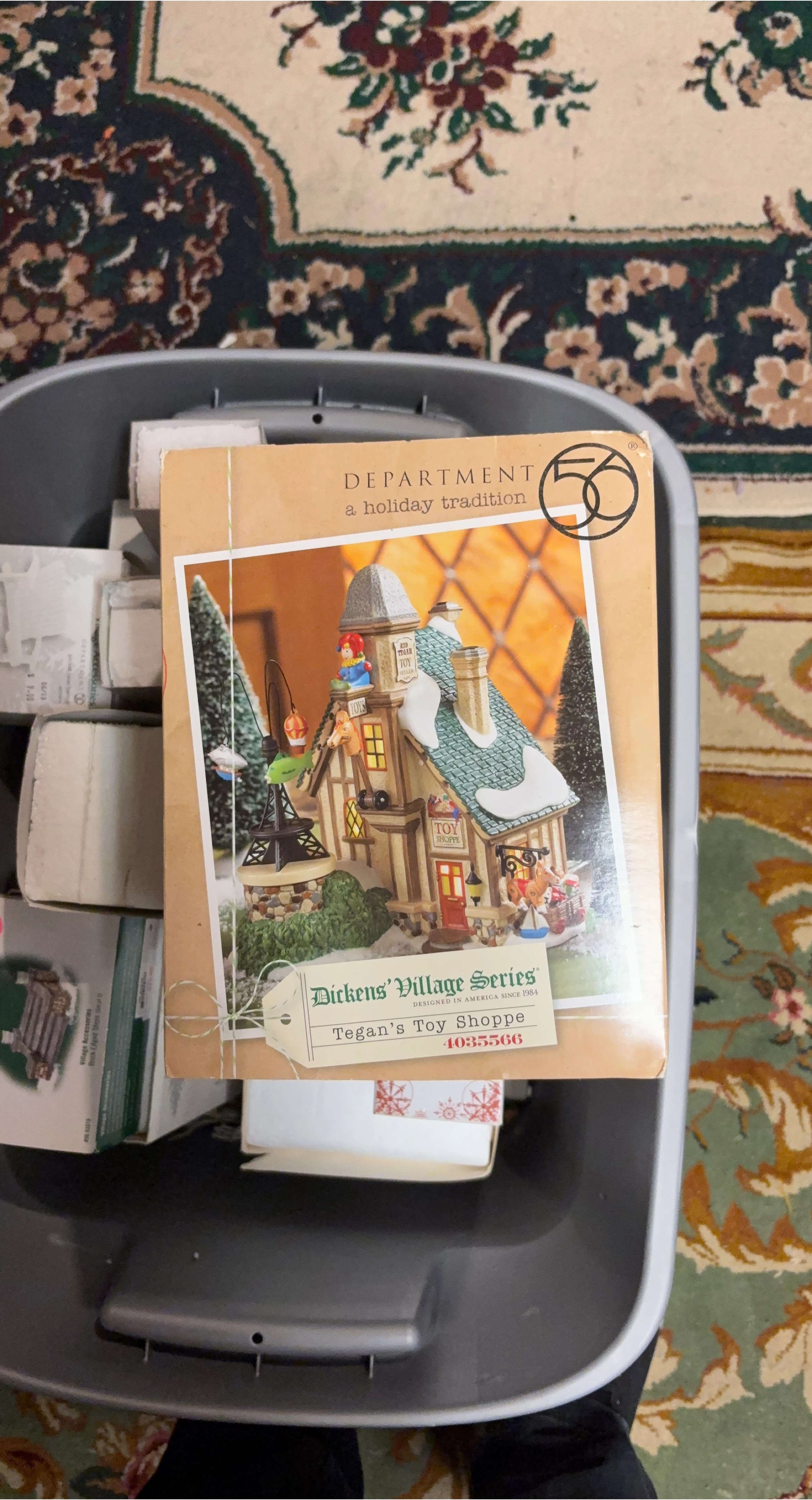 Department 56 Dickens' Village Series Tegan's Toy Shoppe