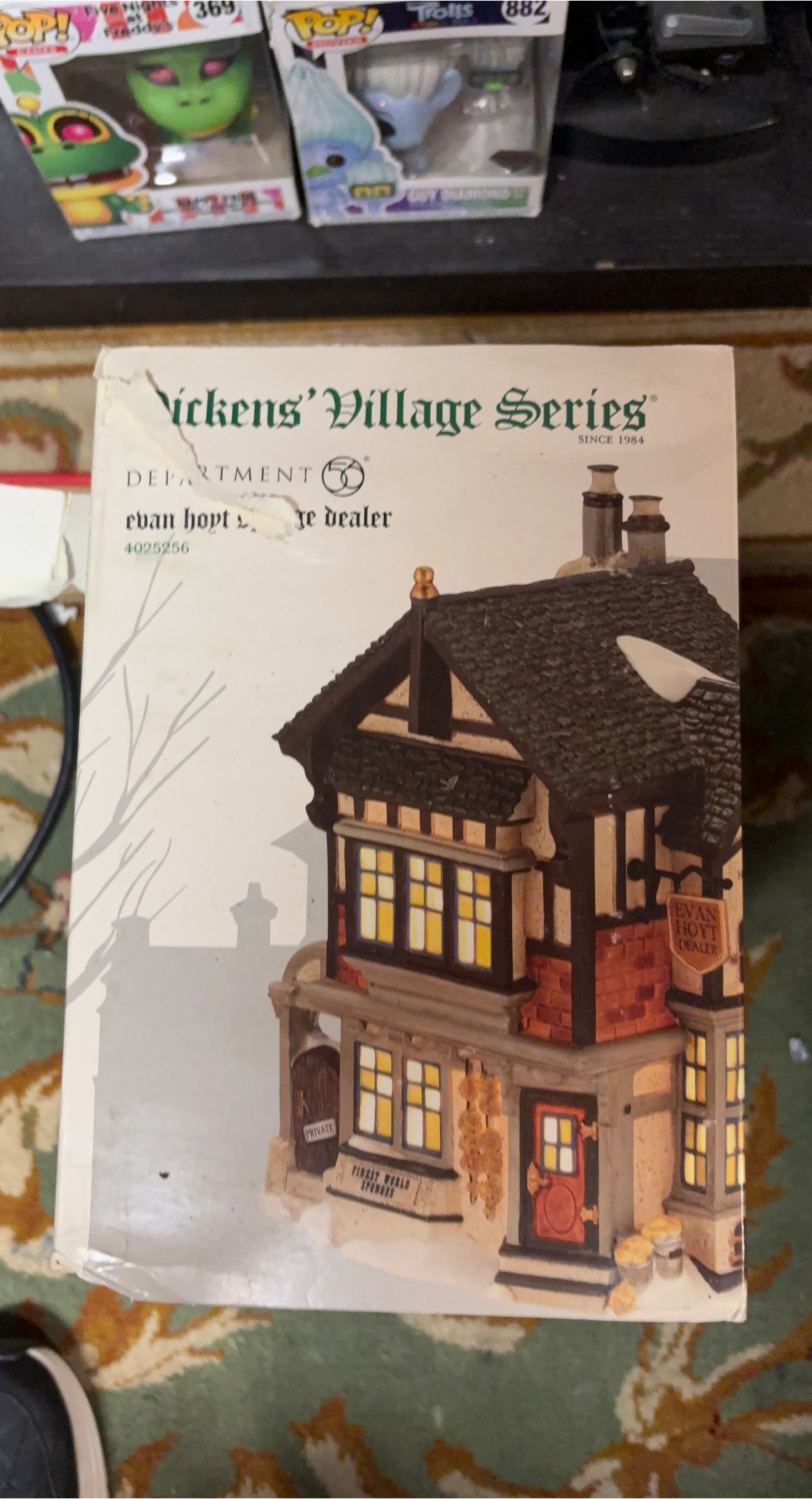 Department 56 Dickens' Village Series Evan Hoyt Dealer