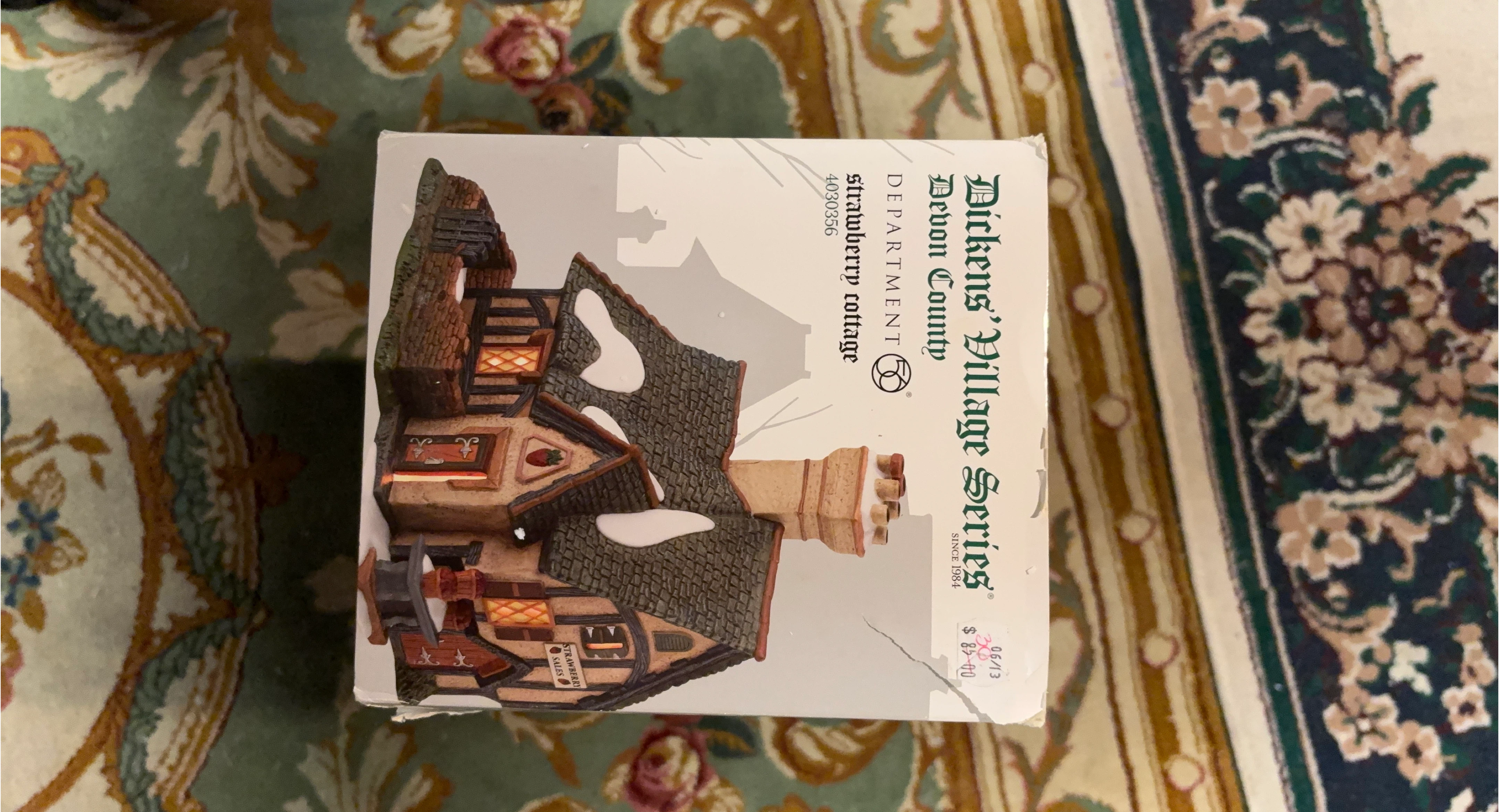 Department 56 Dickens' Village Strawberry Cottage