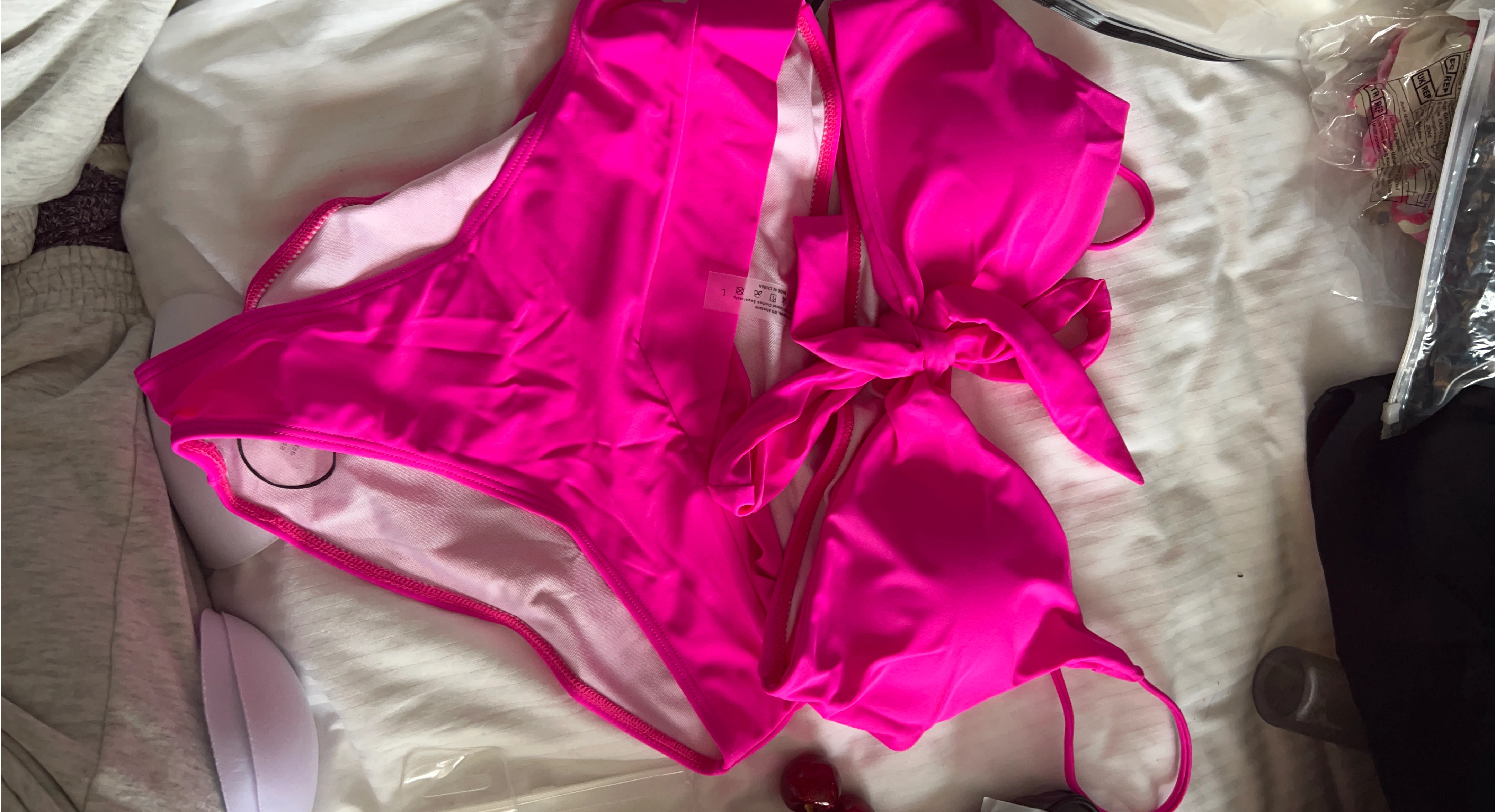 Hot Pink Bikini Set - photo 3